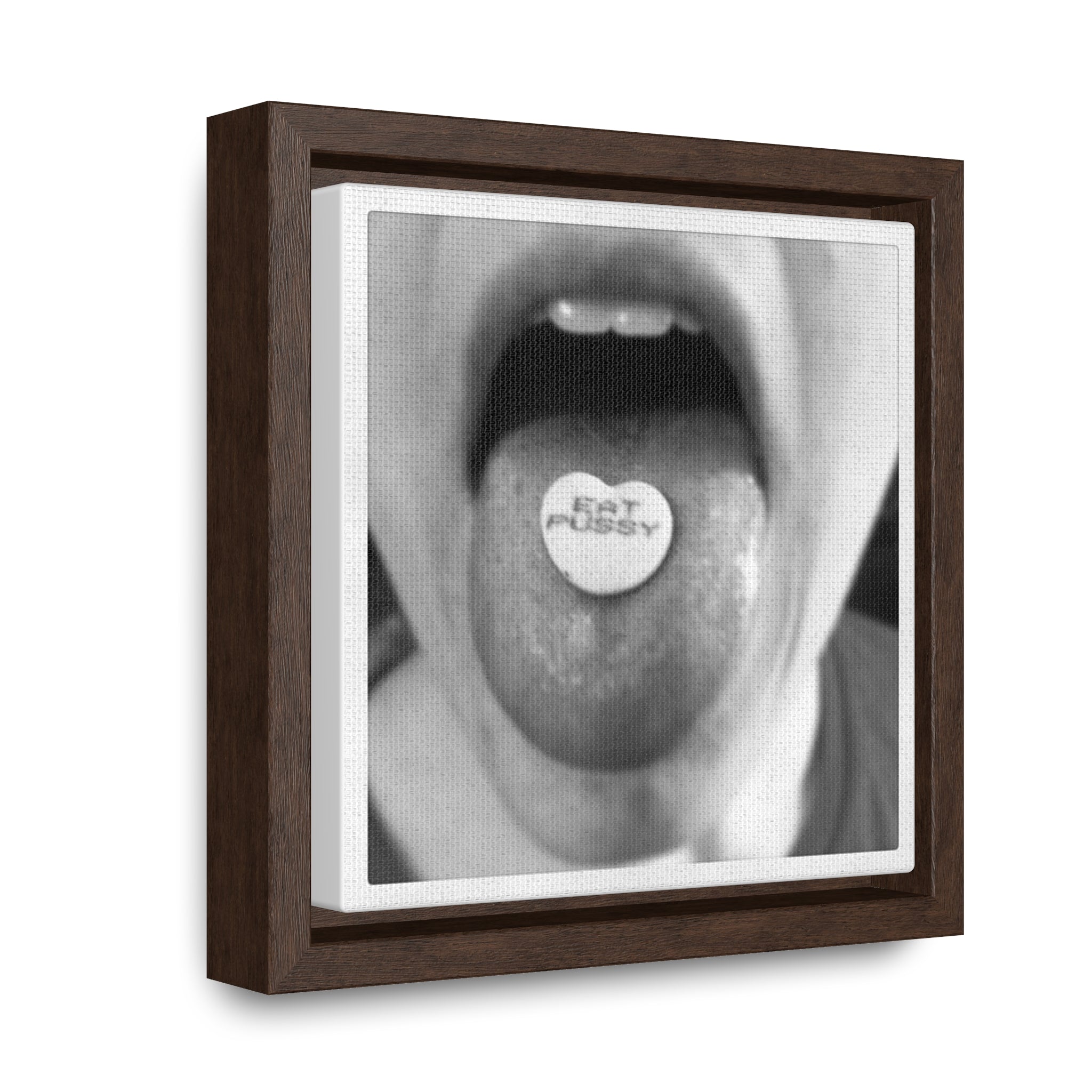 Eat Pussy - Gallery Canvas Wraps, Square Frame