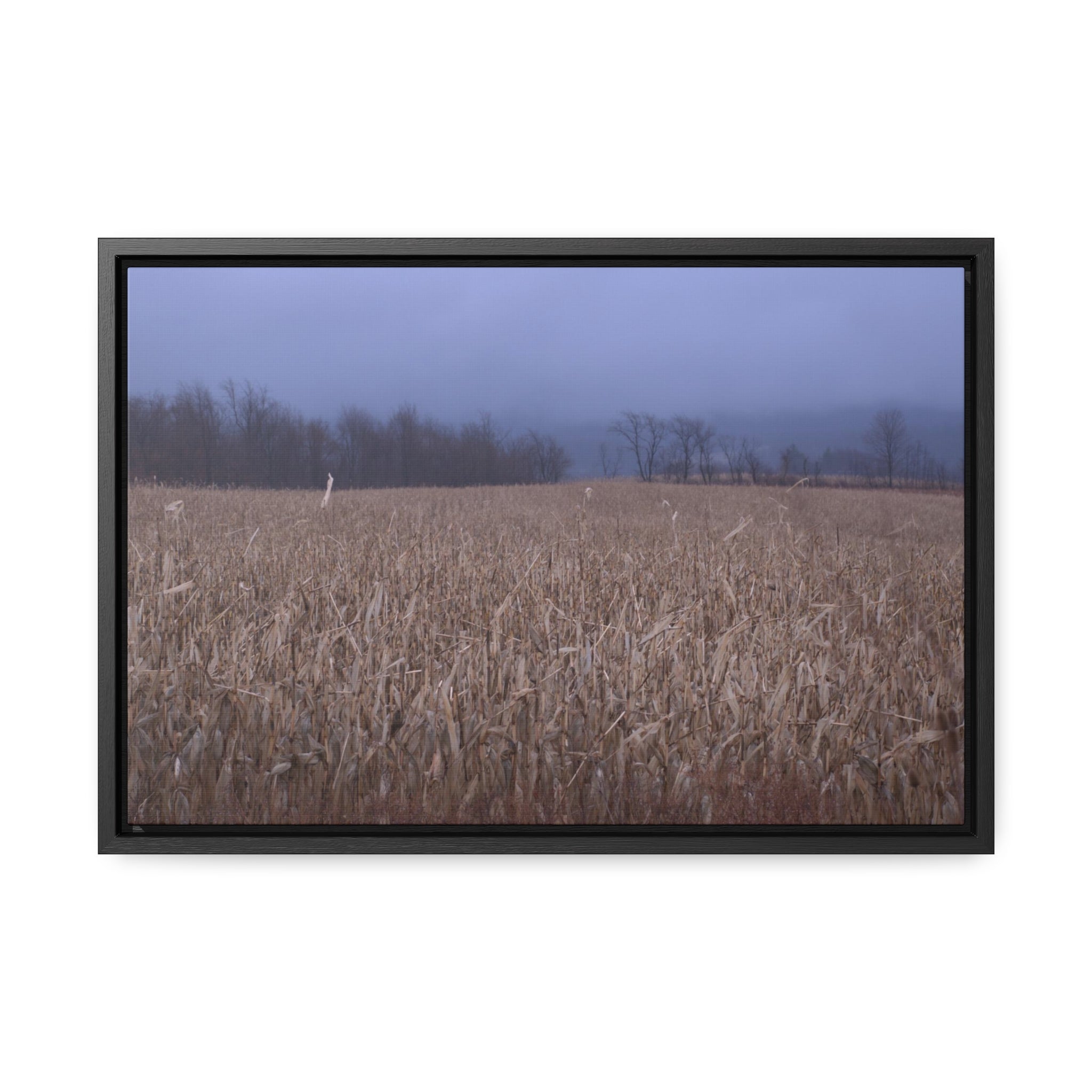 In Winter, In the County of my Birth -- Gallery Canvas Wraps, Horizontal Frame