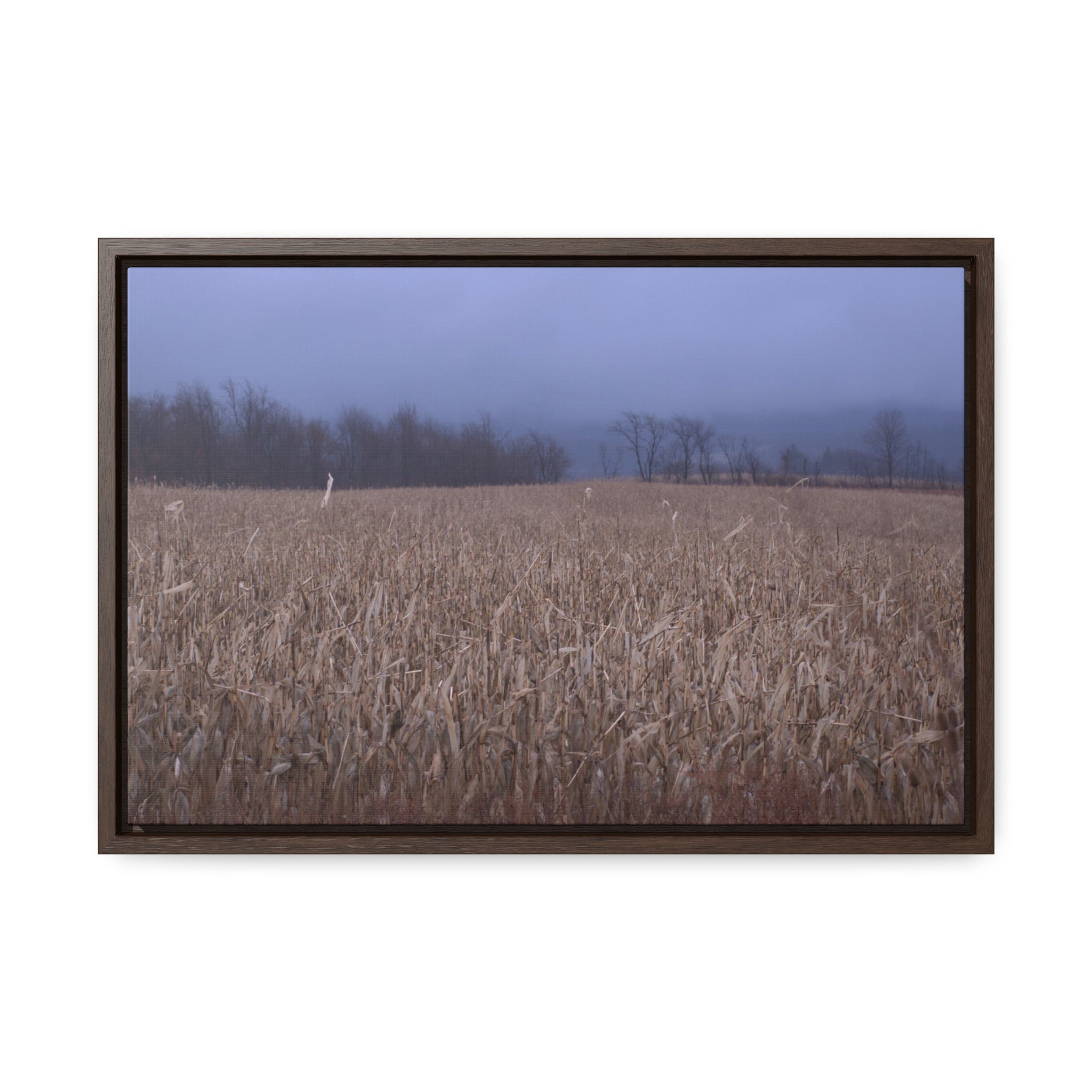 In Winter, In the County of my Birth -- Gallery Canvas Wraps, Horizontal Frame