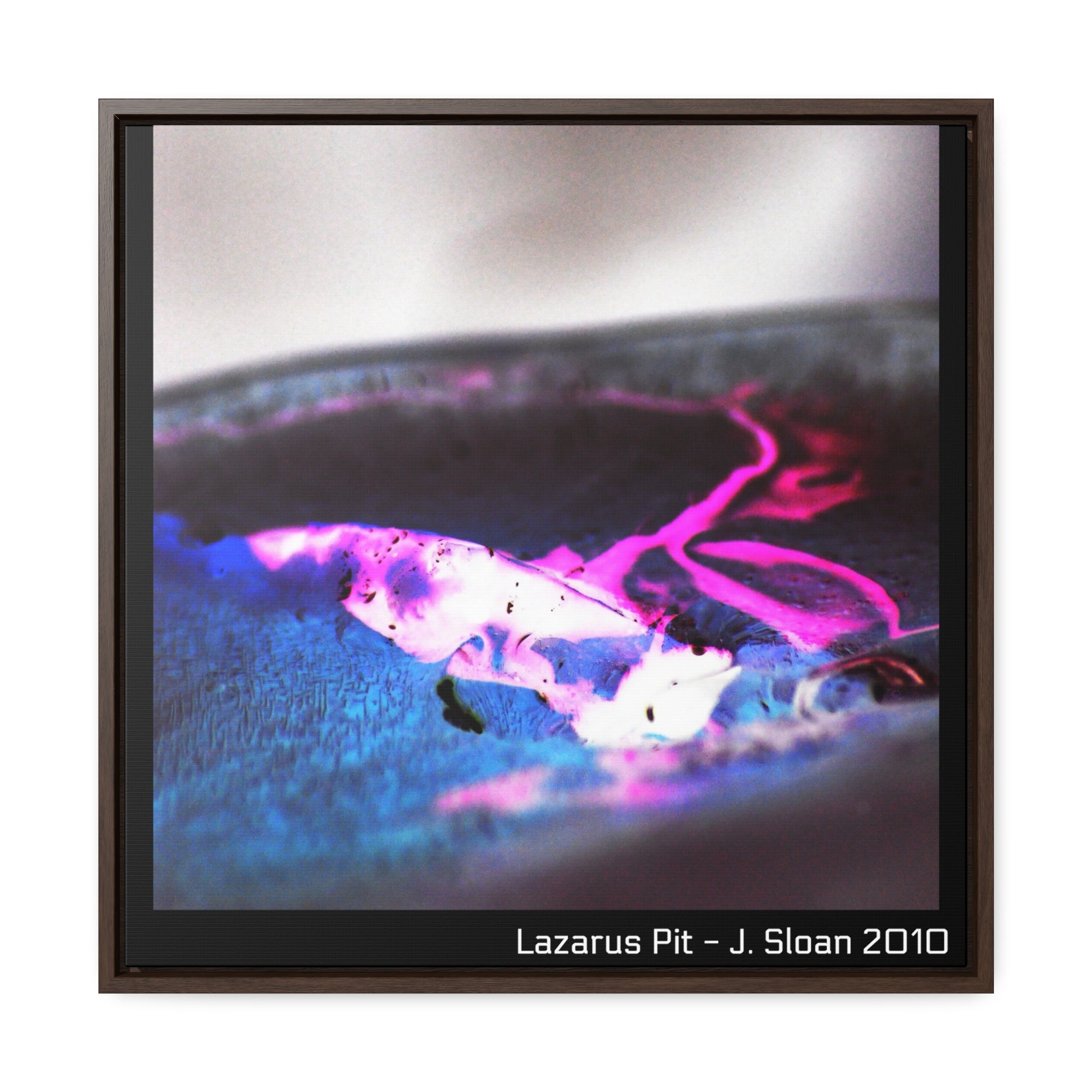 Lazarus Pit - Gallery Canvas Wraps, Square Frame