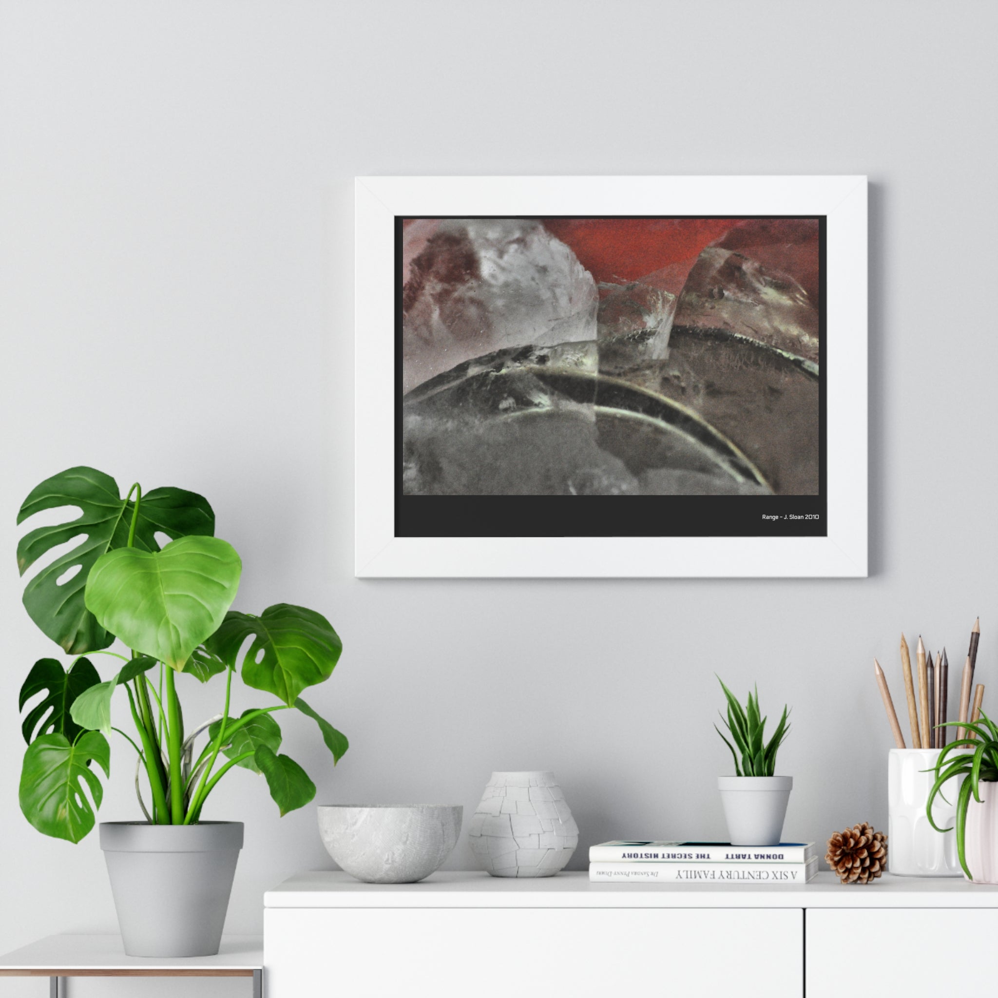 Range - Framed Horizontal Poster