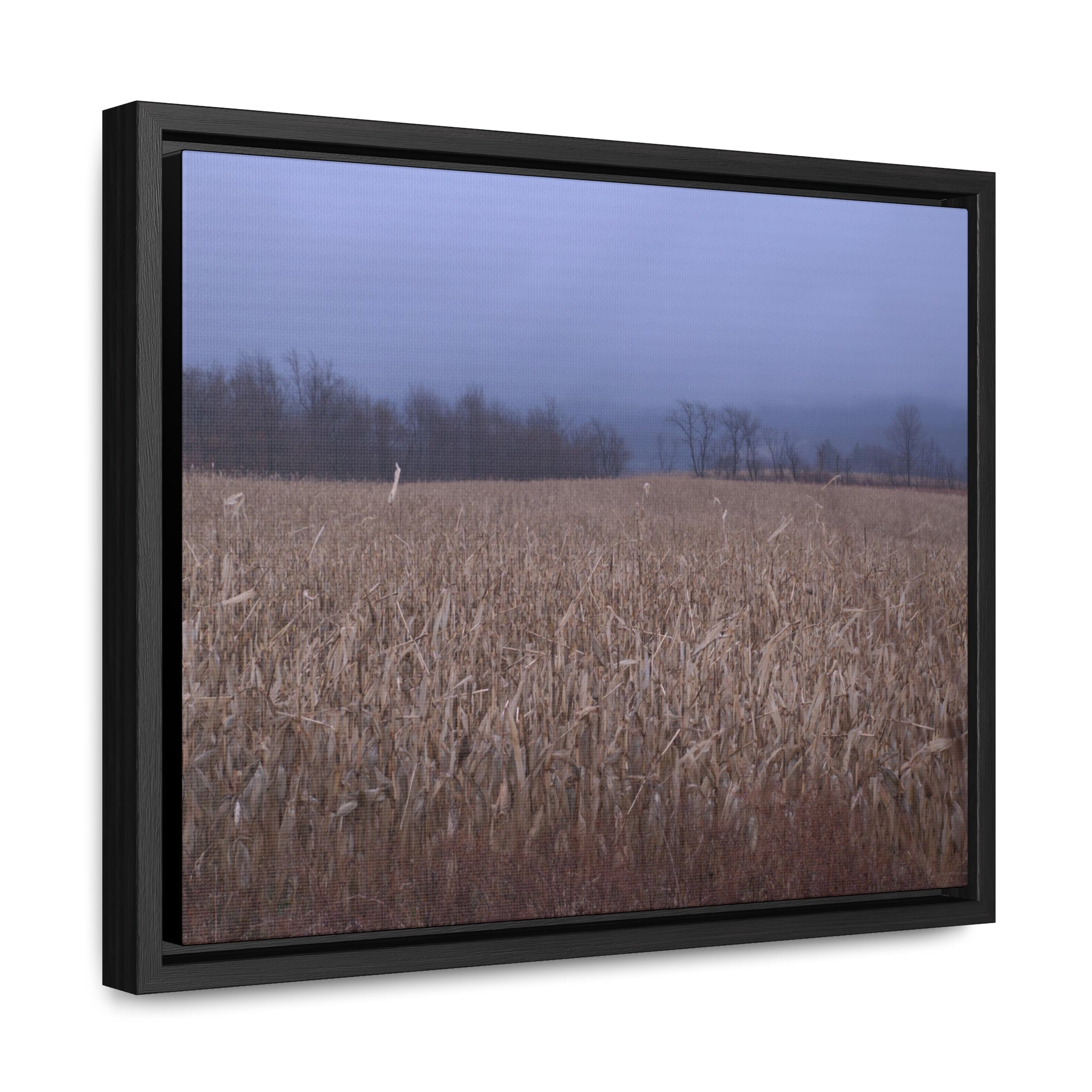 In Winter, In the County of my Birth -- Gallery Canvas Wraps, Horizontal Frame