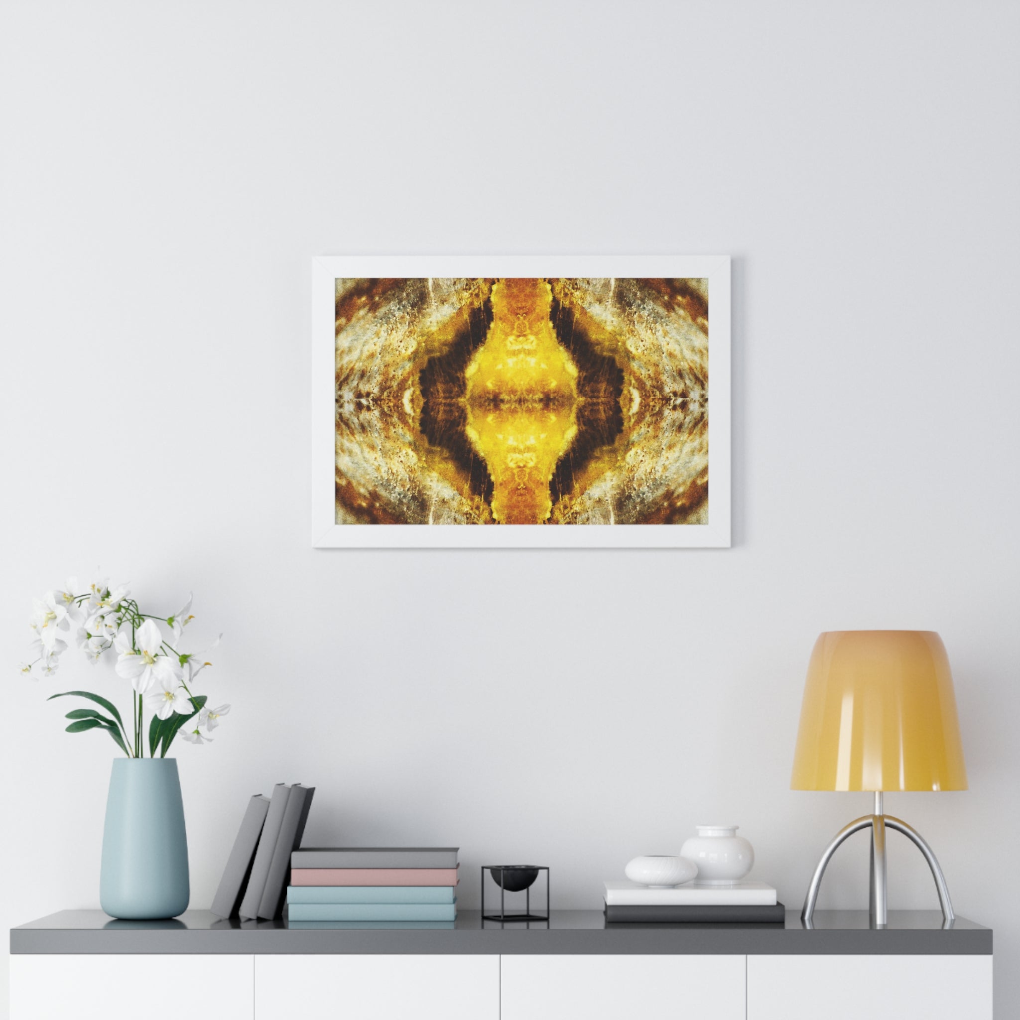 Antimatter Blast - Framed Horizontal Poster