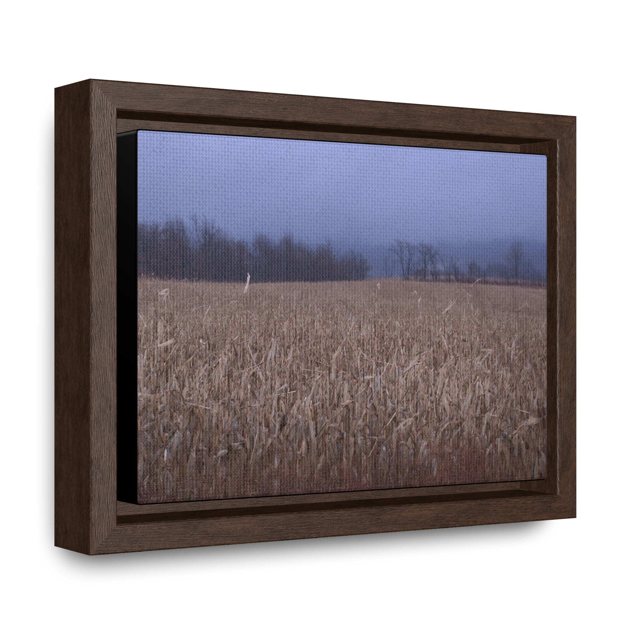 In Winter, In the County of my Birth -- Gallery Canvas Wraps, Horizontal Frame