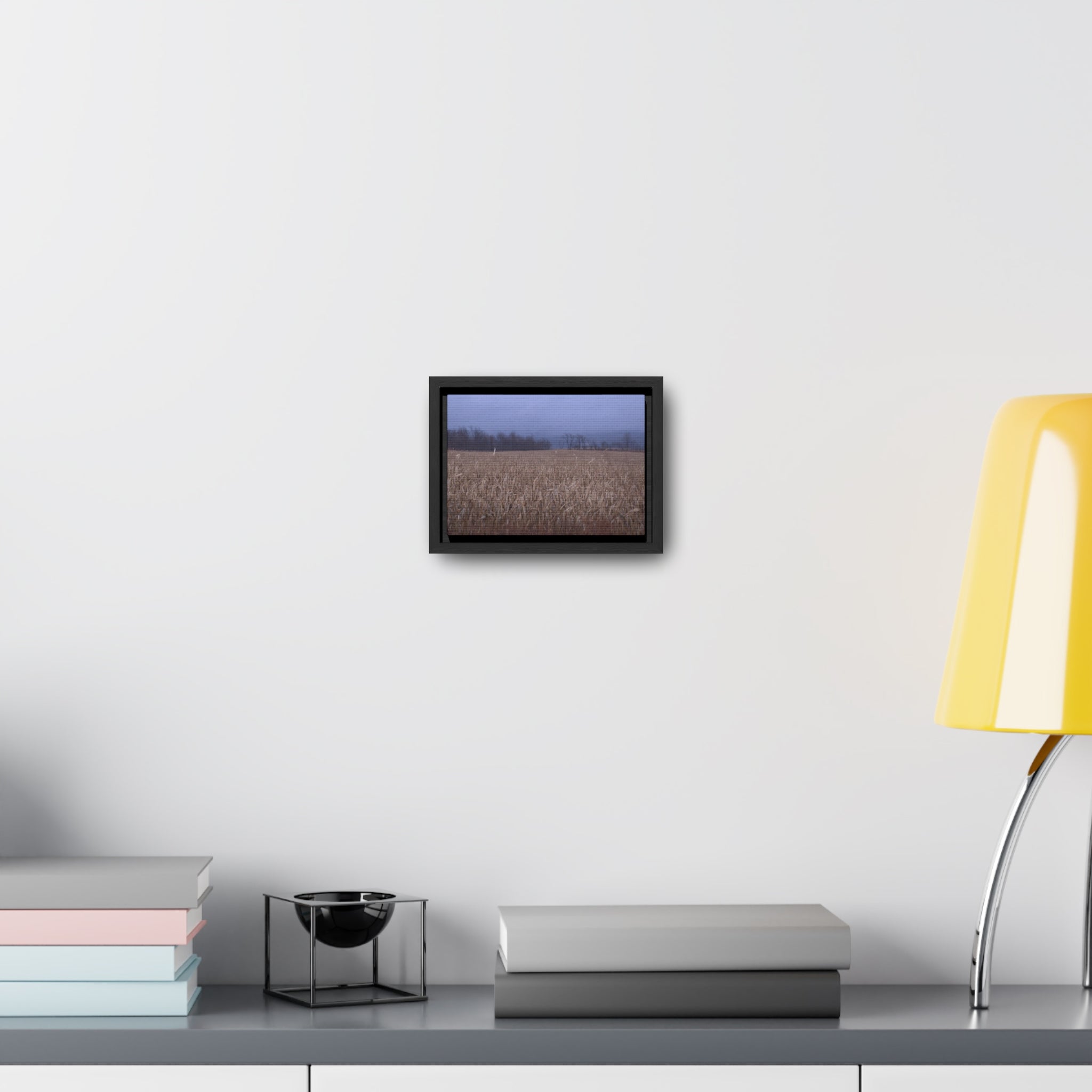 In Winter, In the County of my Birth -- Gallery Canvas Wraps, Horizontal Frame