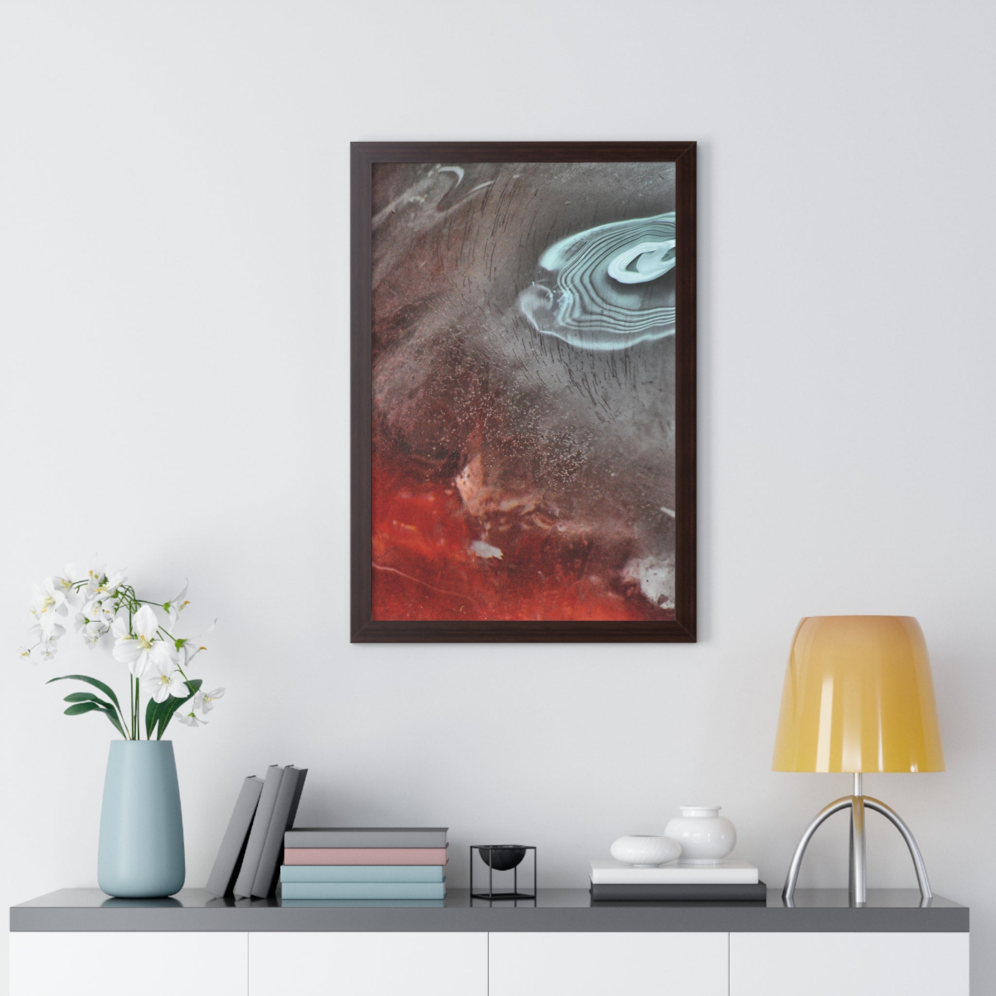 Anomaly - Framed Vertical Poster