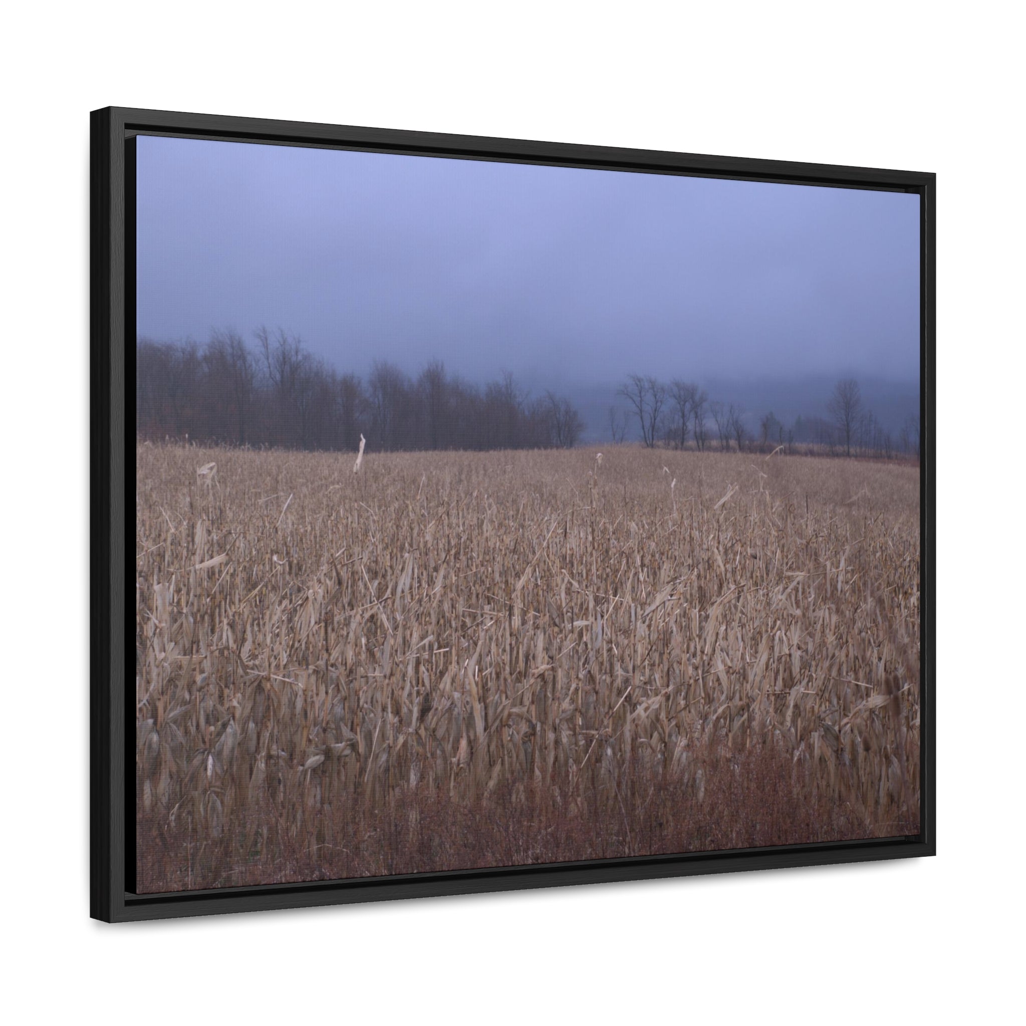 In Winter, In the County of my Birth -- Gallery Canvas Wraps, Horizontal Frame