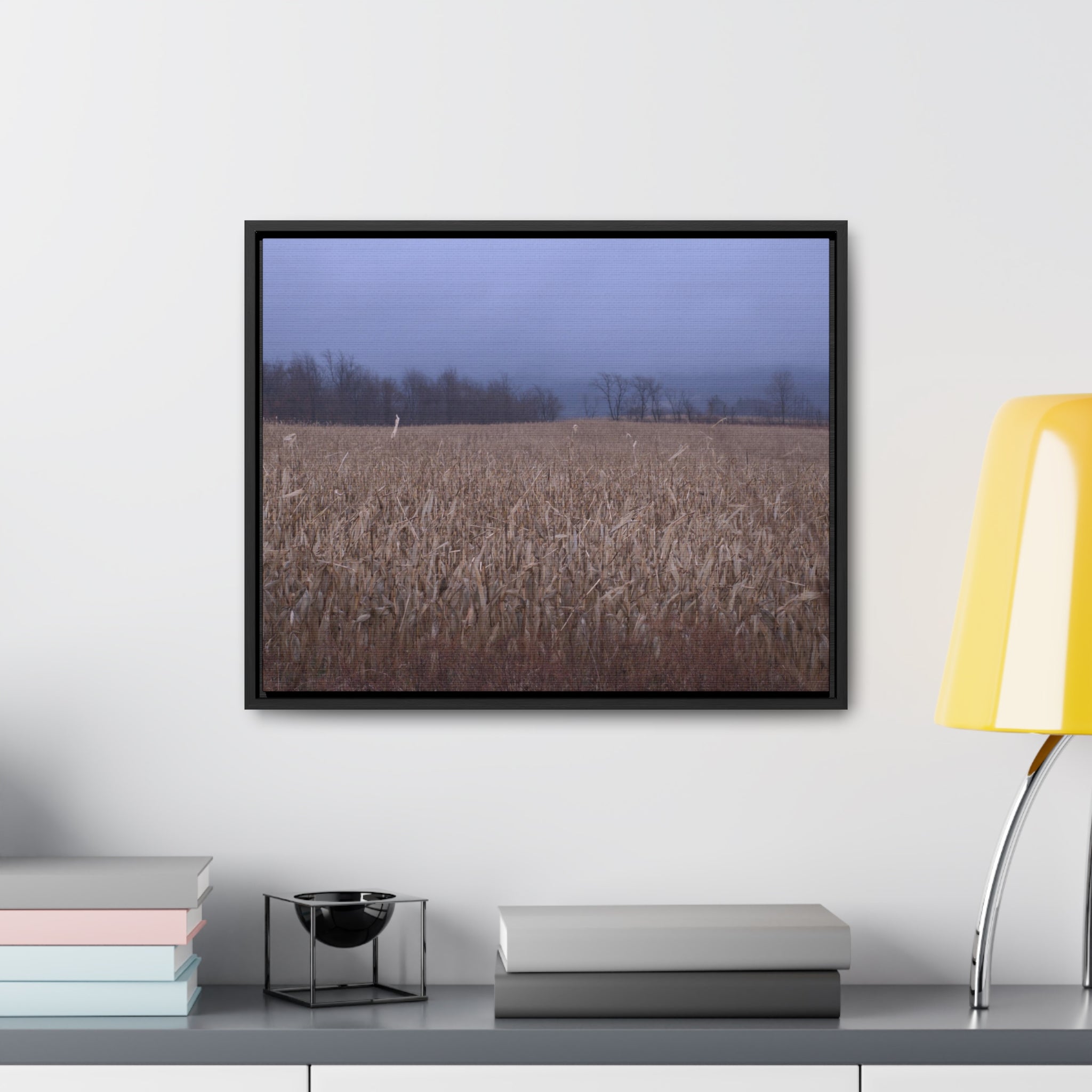 In Winter, In the County of my Birth -- Gallery Canvas Wraps, Horizontal Frame