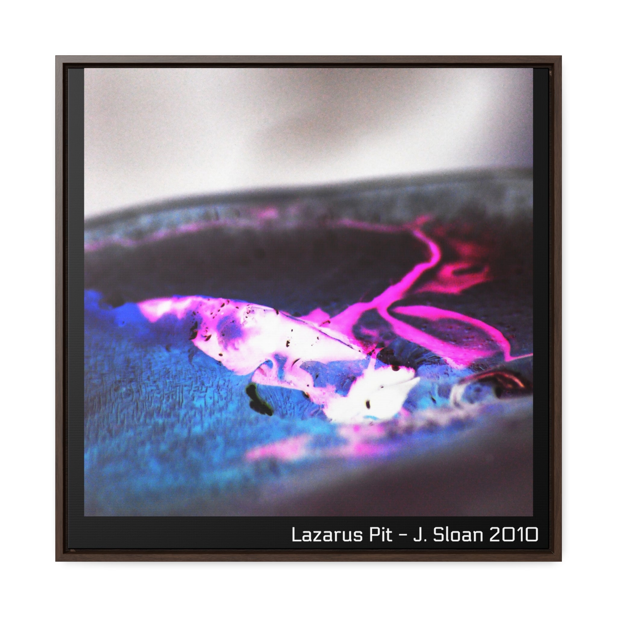 Lazarus Pit - Gallery Canvas Wraps, Square Frame