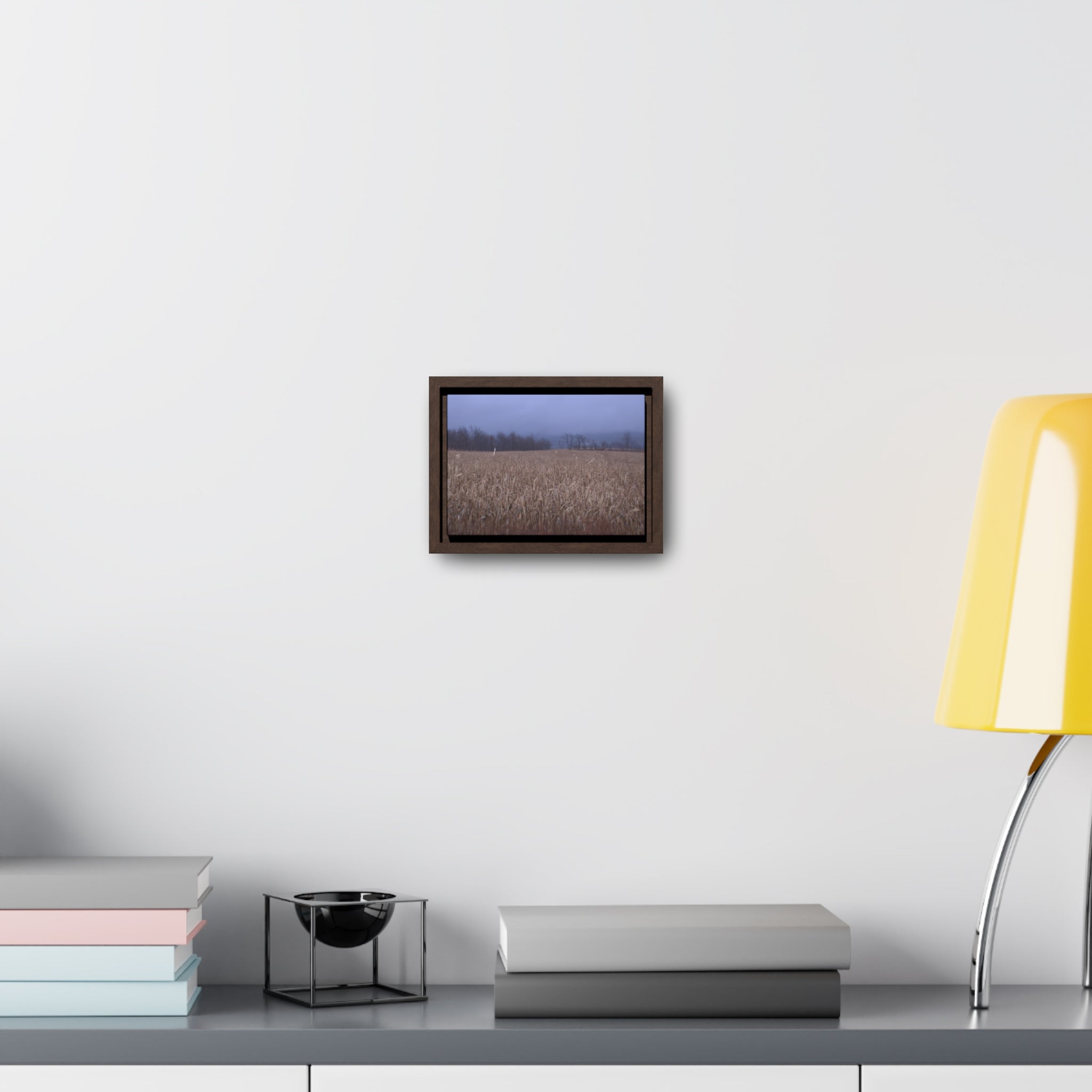 In Winter, In the County of my Birth -- Gallery Canvas Wraps, Horizontal Frame
