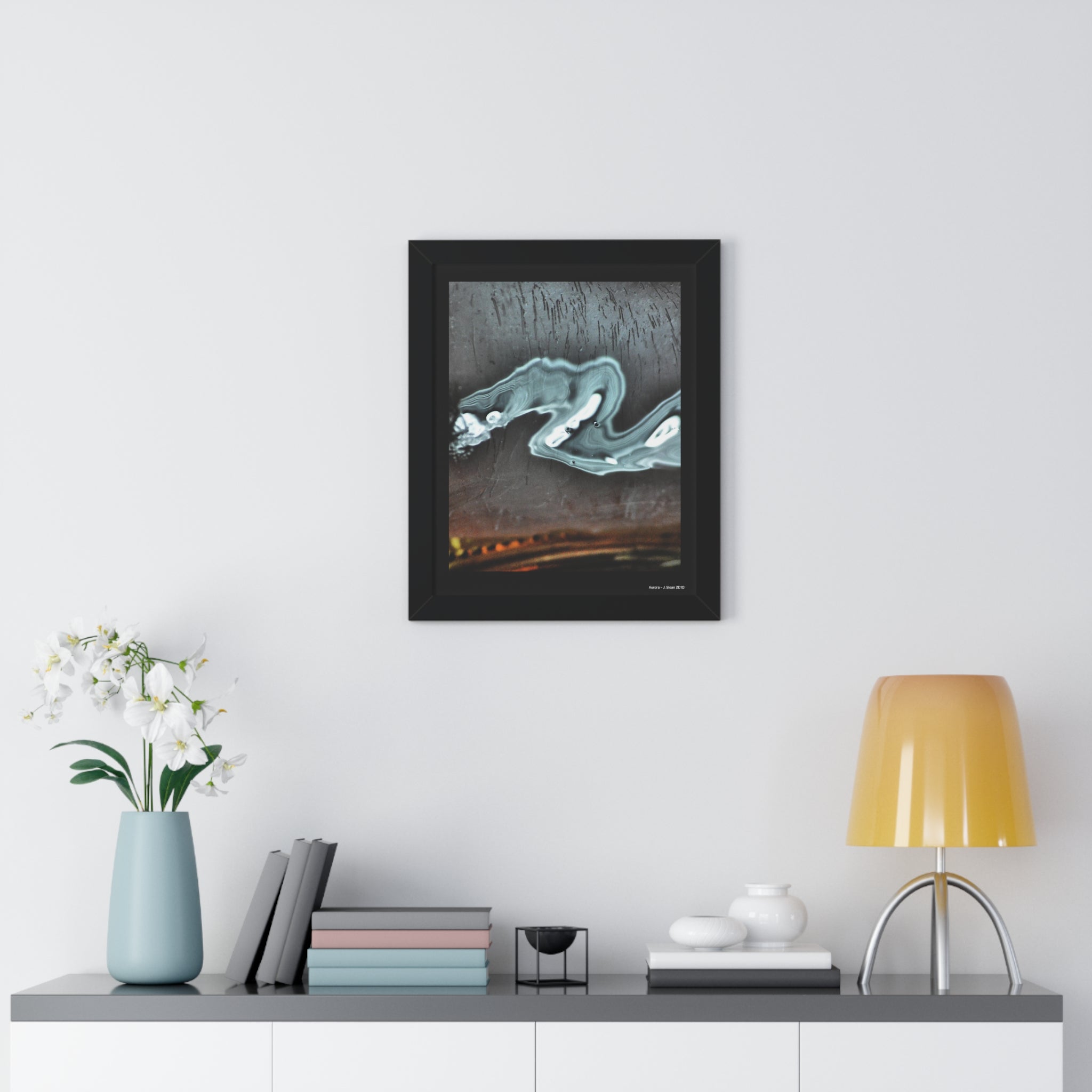 Aurora - Framed Vertical Poster