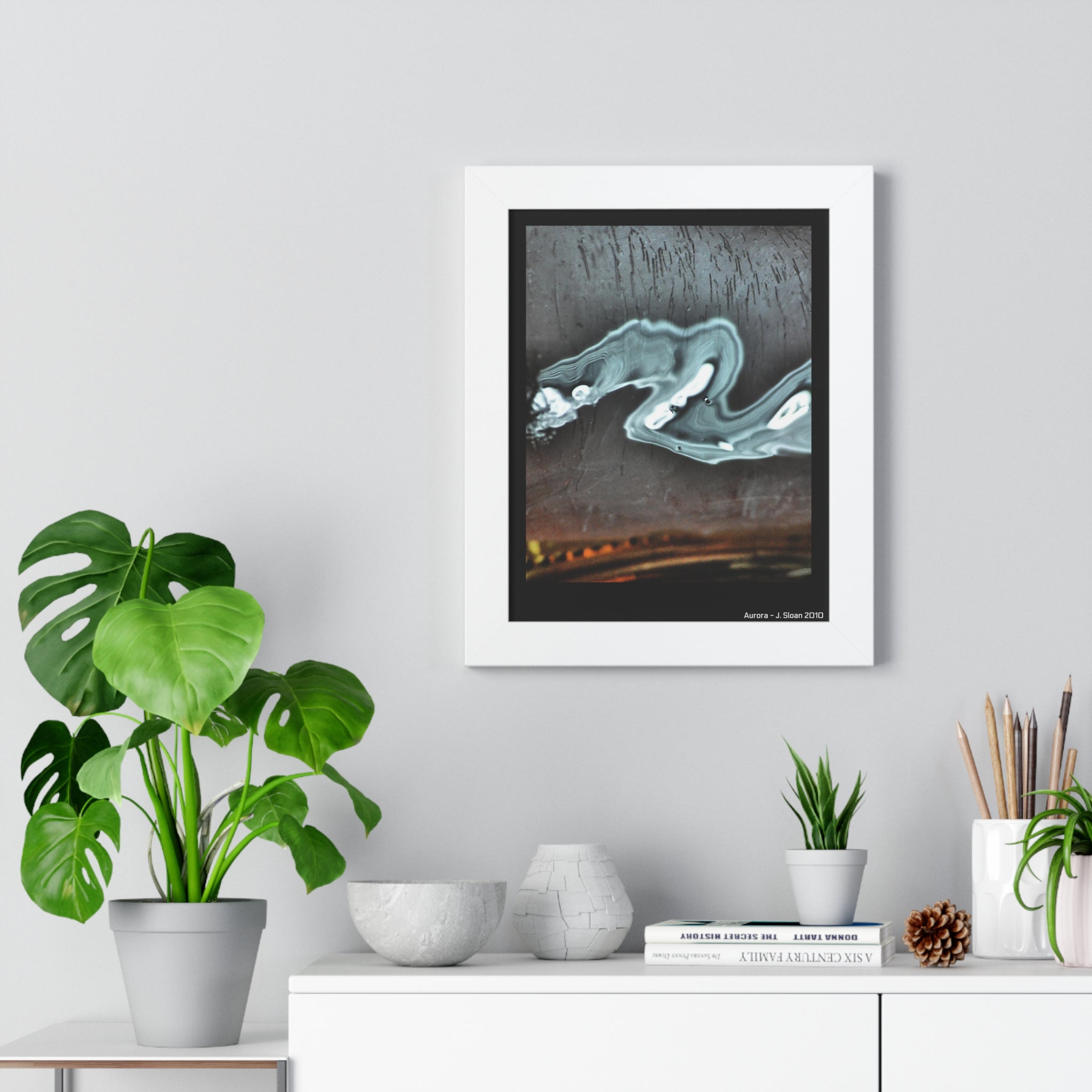 Aurora - Framed Vertical Poster