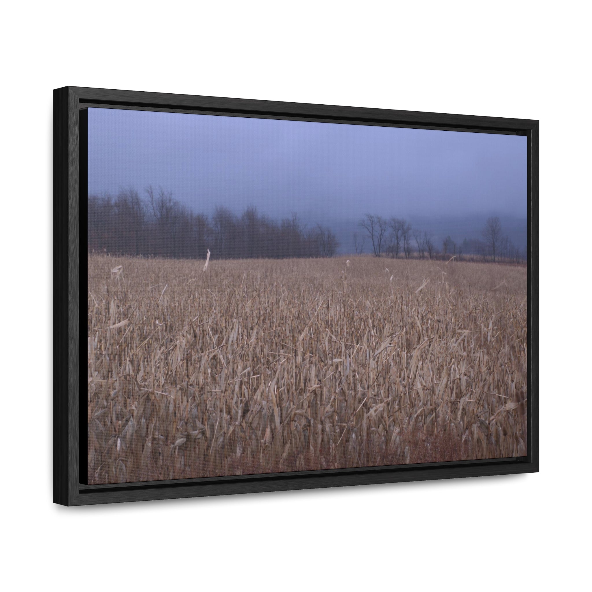In Winter, In the County of my Birth -- Gallery Canvas Wraps, Horizontal Frame