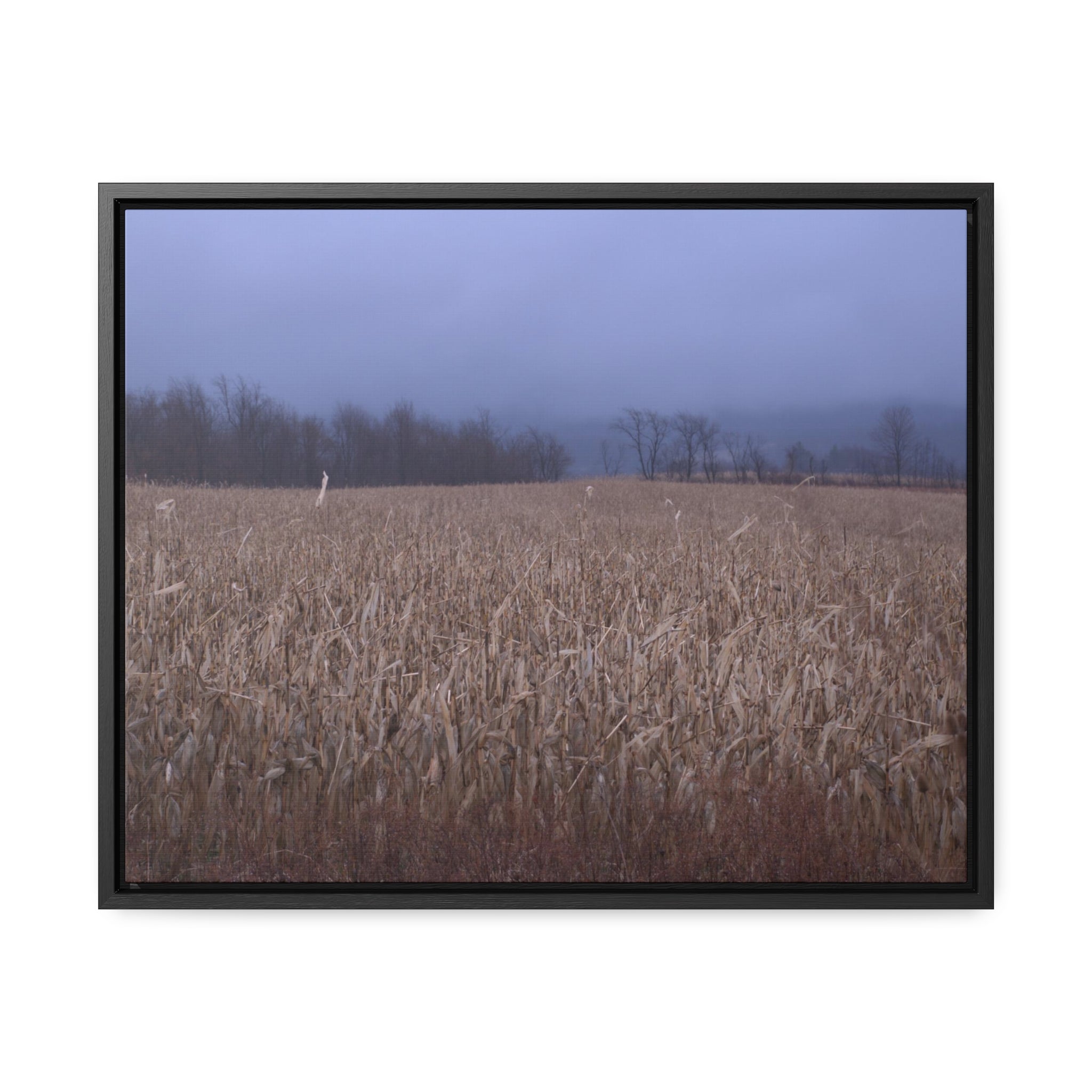 In Winter, In the County of my Birth -- Gallery Canvas Wraps, Horizontal Frame