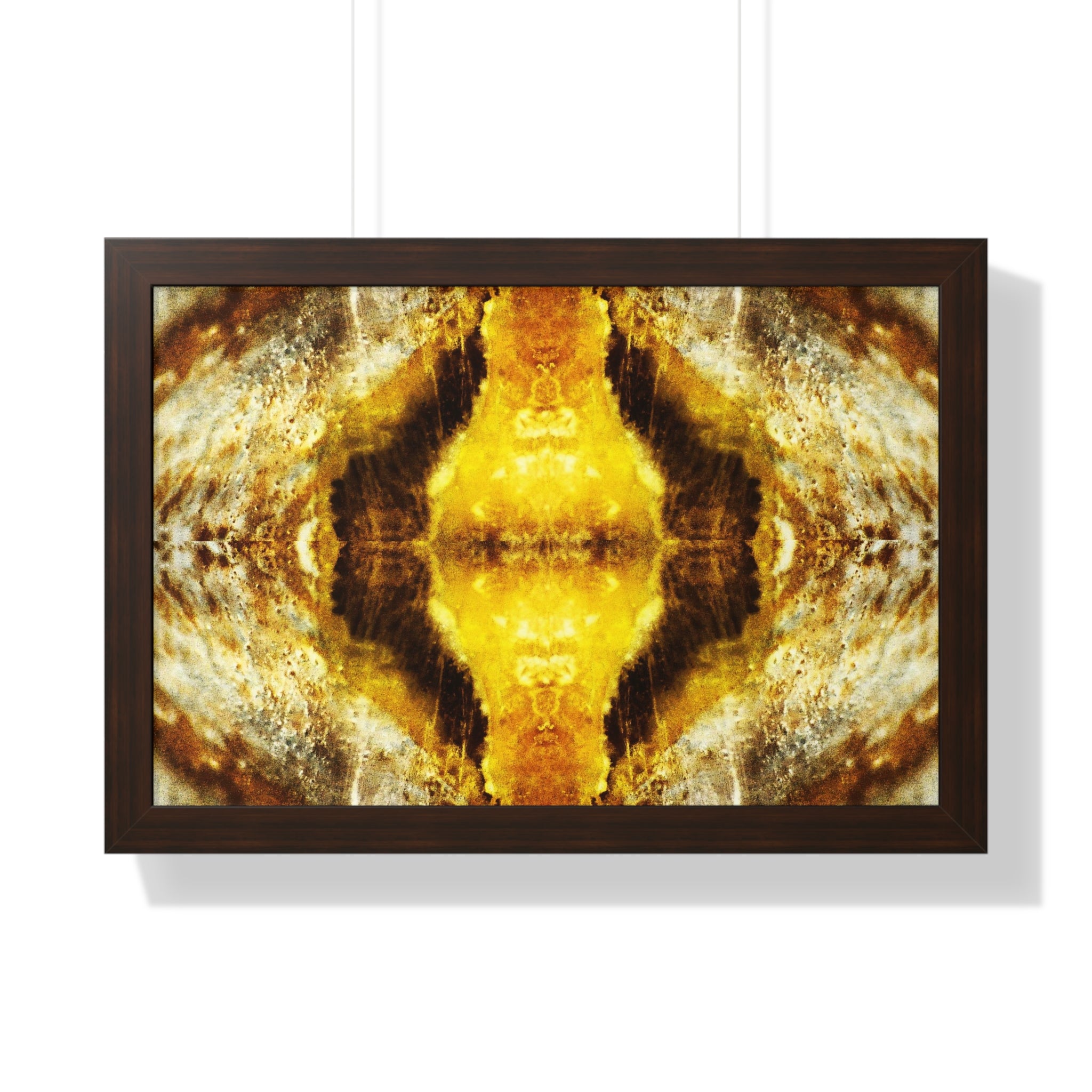 Antimatter Blast - Framed Horizontal Poster
