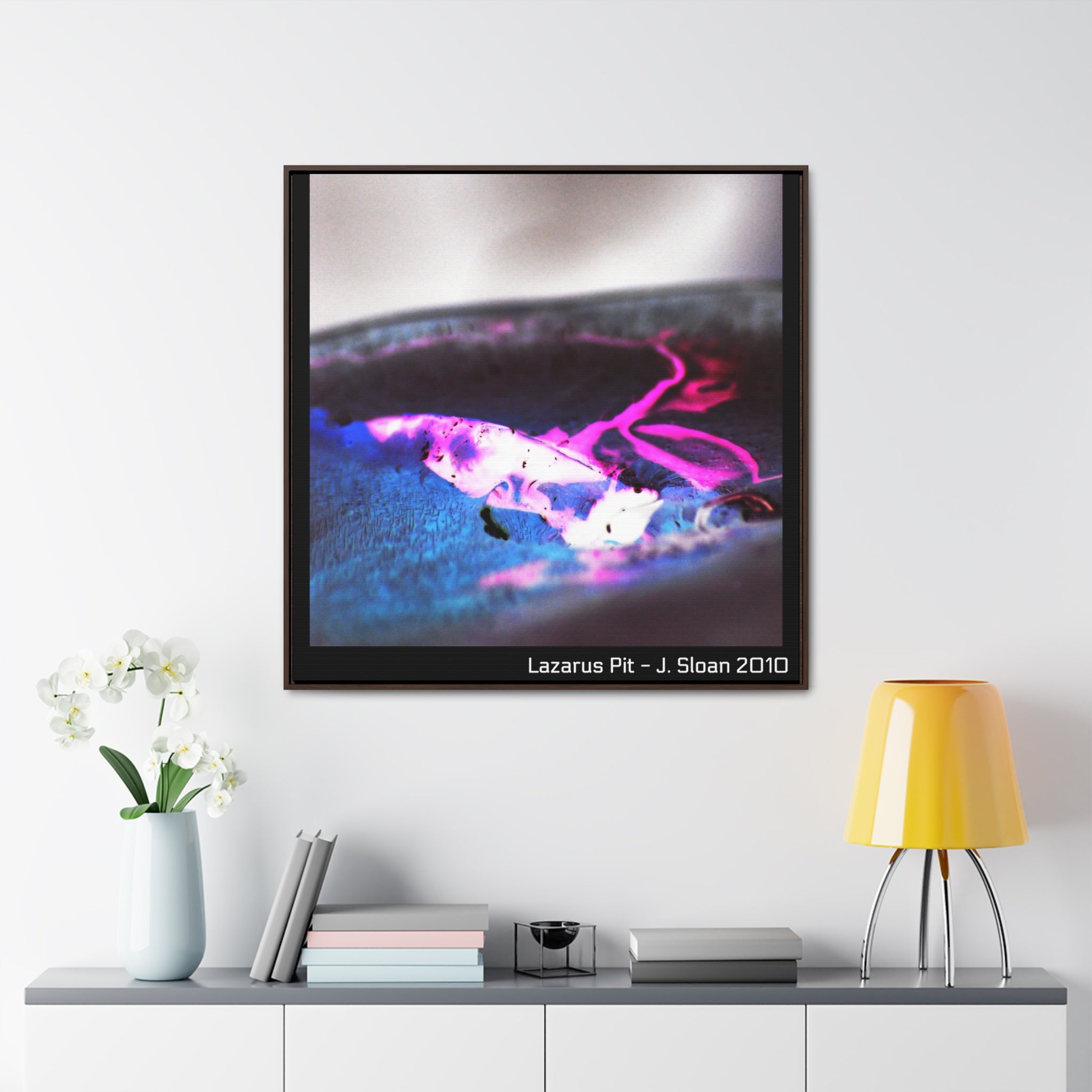 Lazarus Pit - Gallery Canvas Wraps, Square Frame