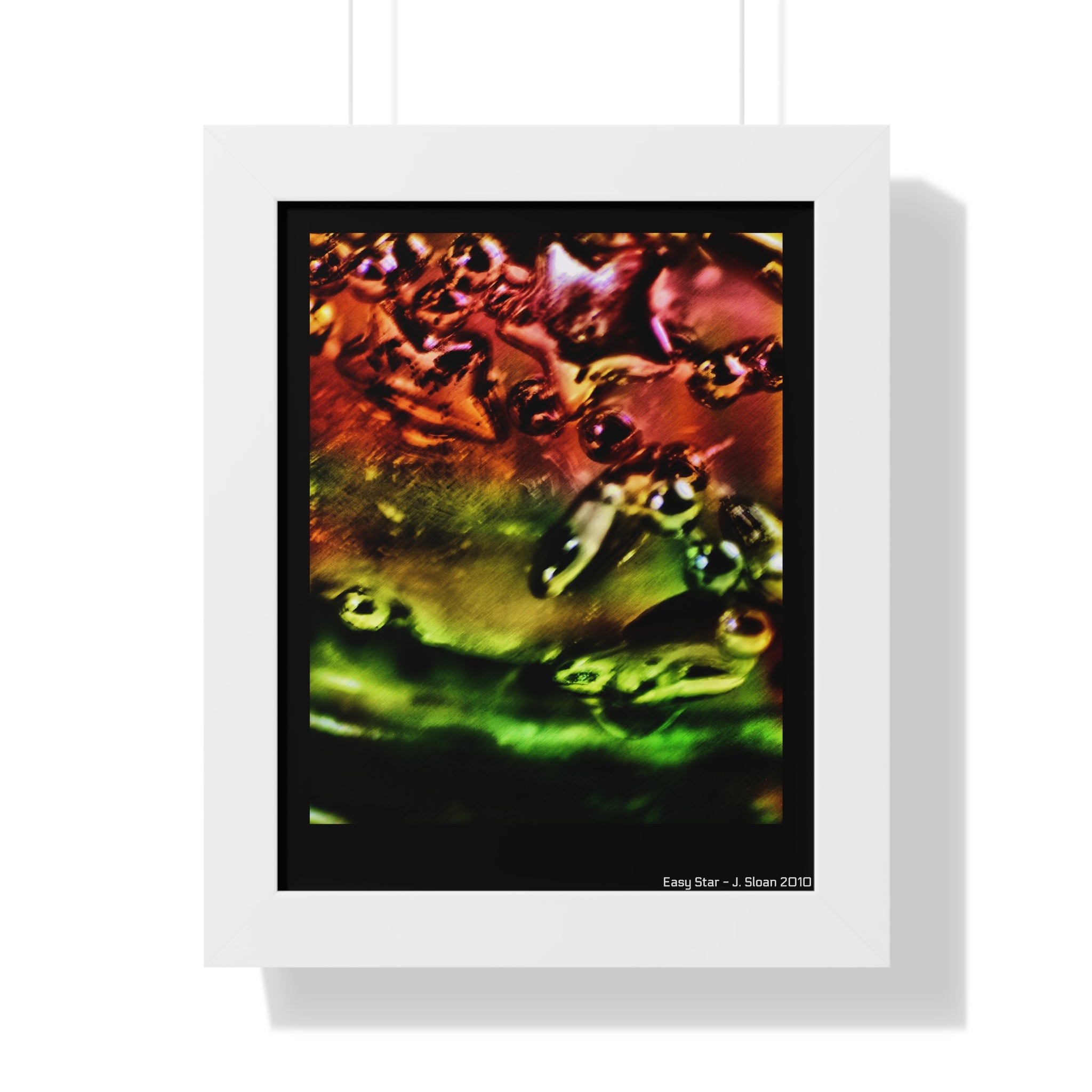 Easy Star - Framed Vertical Poster