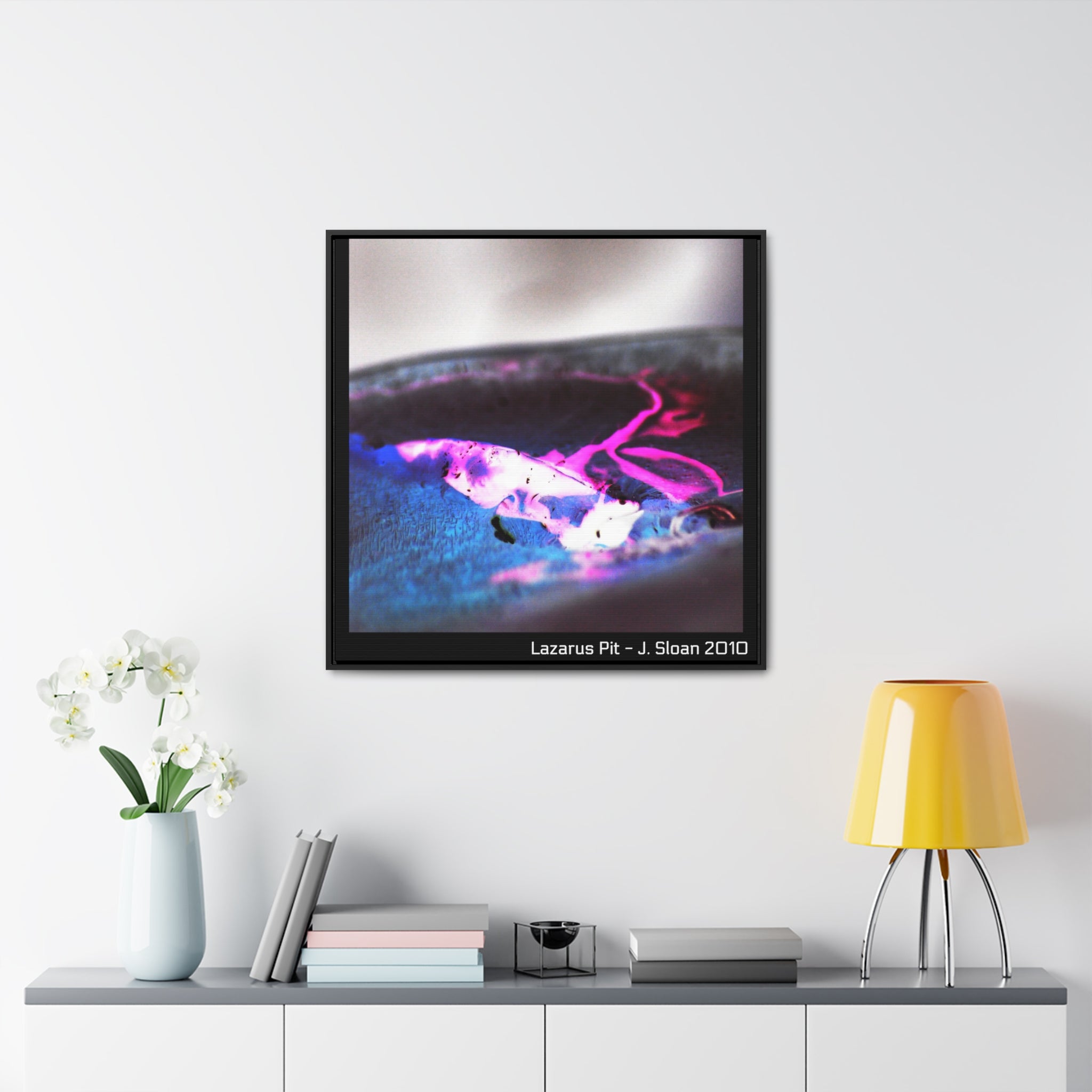 Lazarus Pit - Gallery Canvas Wraps, Square Frame