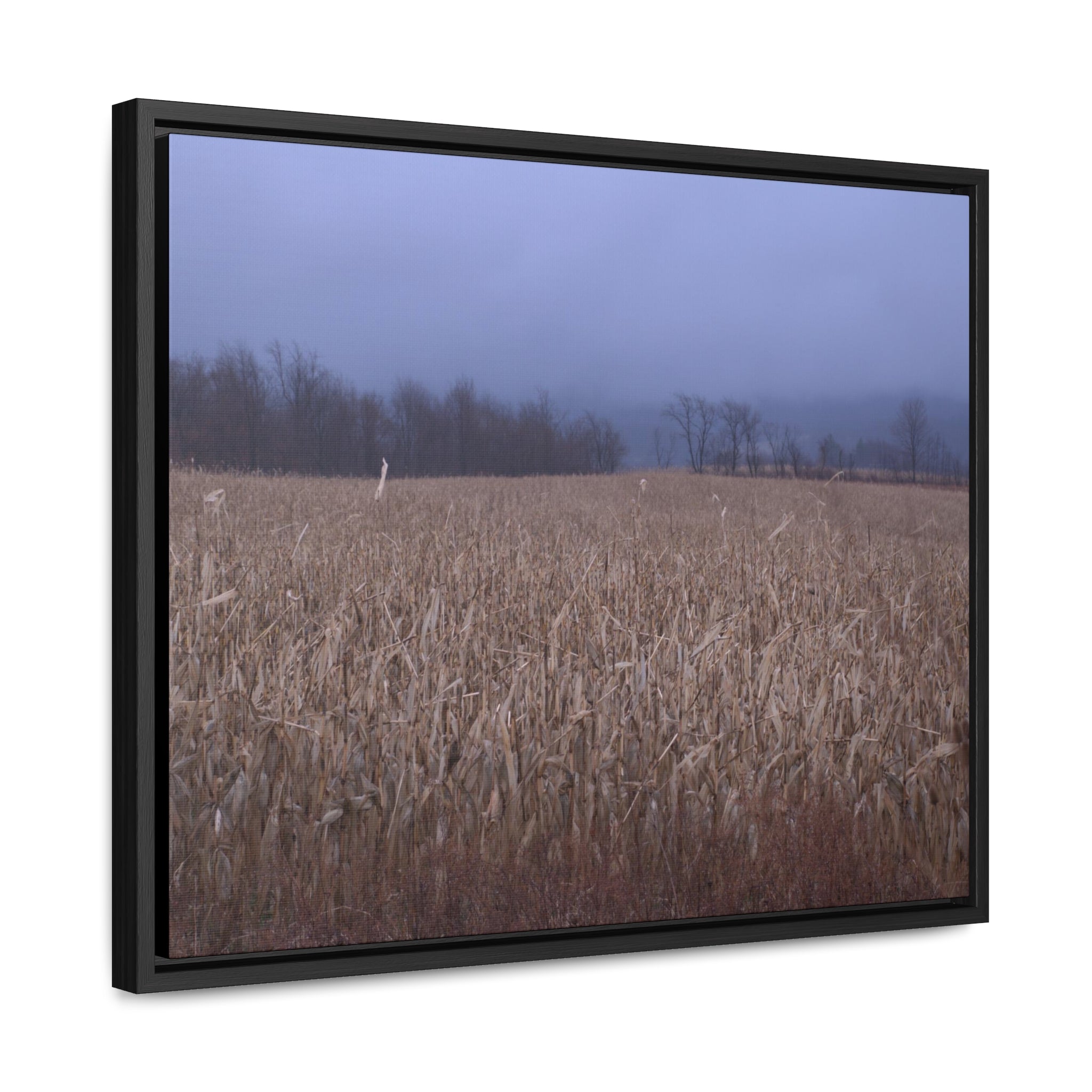 In Winter, In the County of my Birth -- Gallery Canvas Wraps, Horizontal Frame