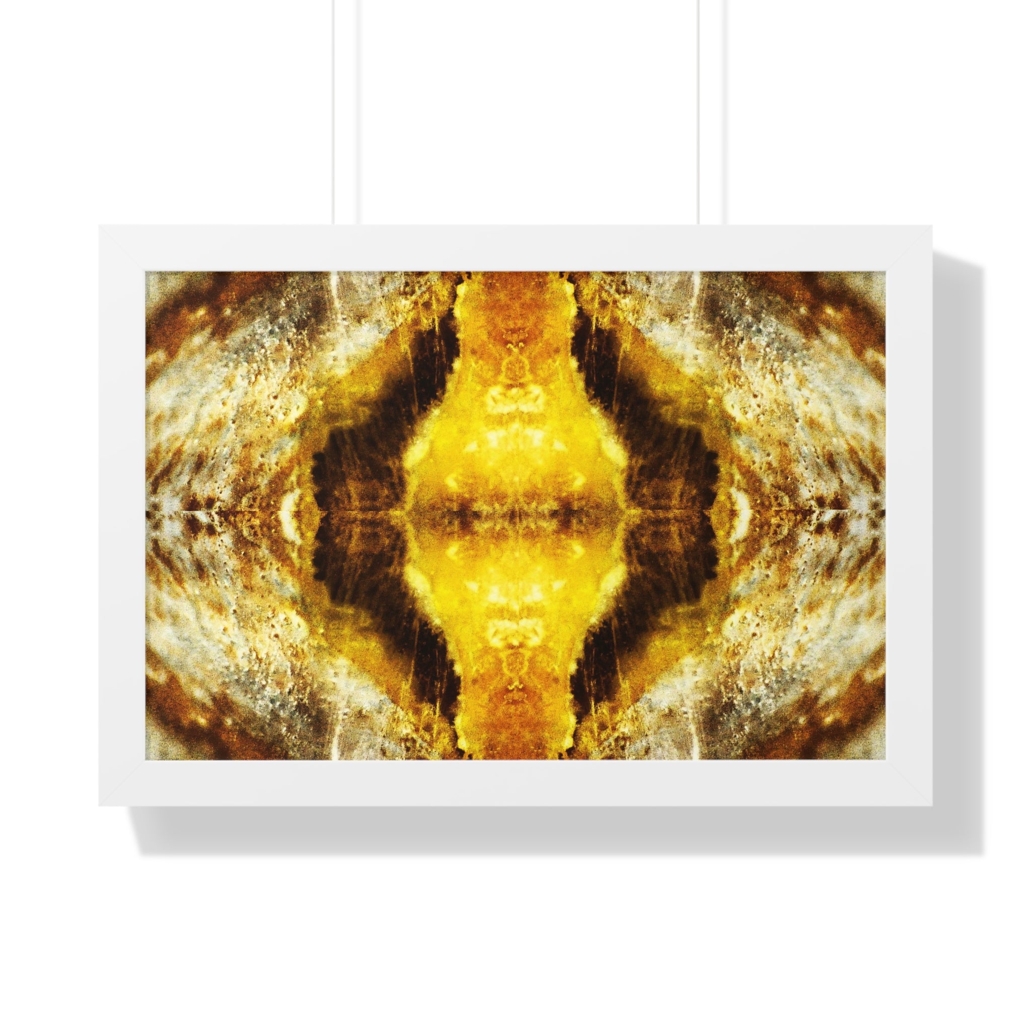 Antimatter Blast - Framed Horizontal Poster