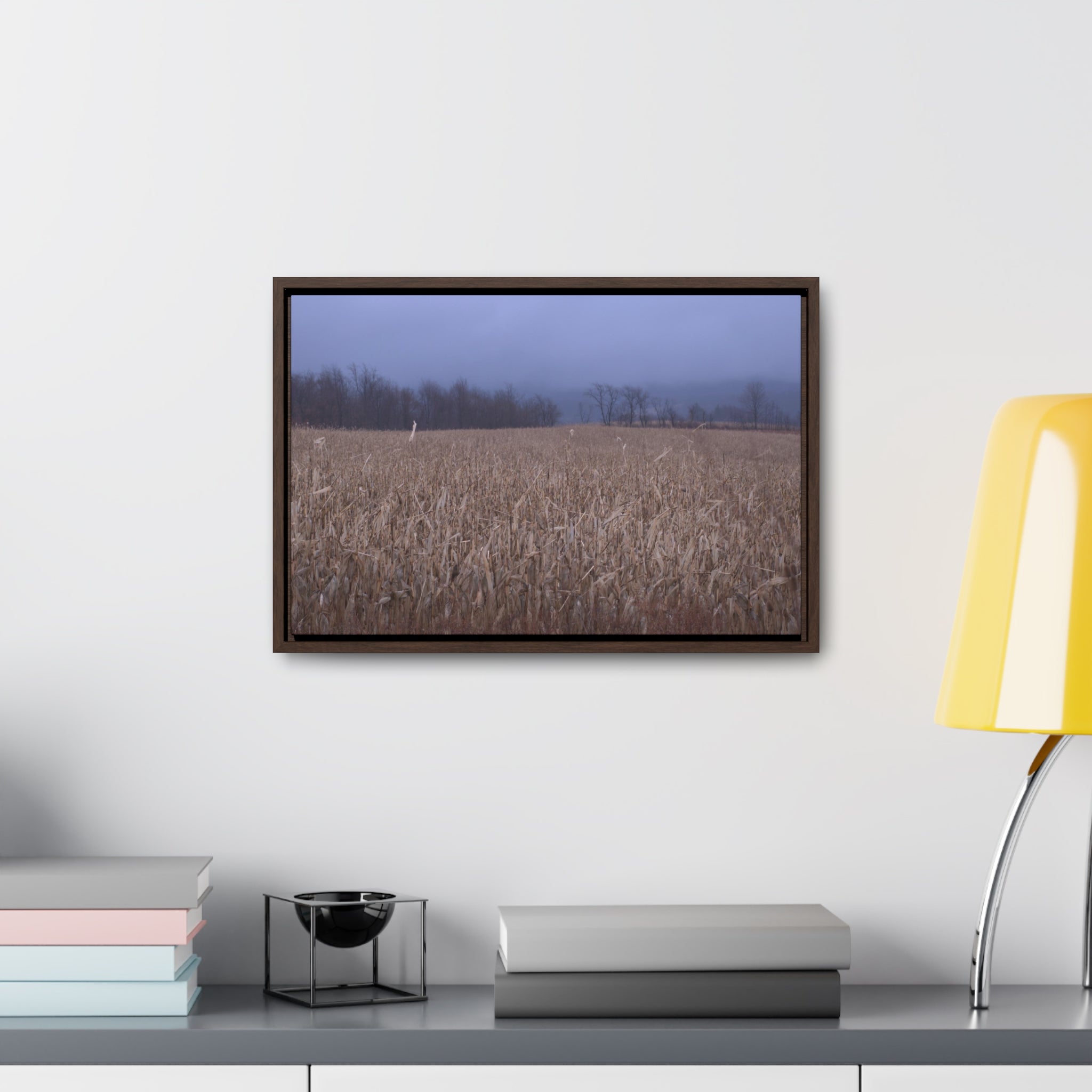 In Winter, In the County of my Birth -- Gallery Canvas Wraps, Horizontal Frame
