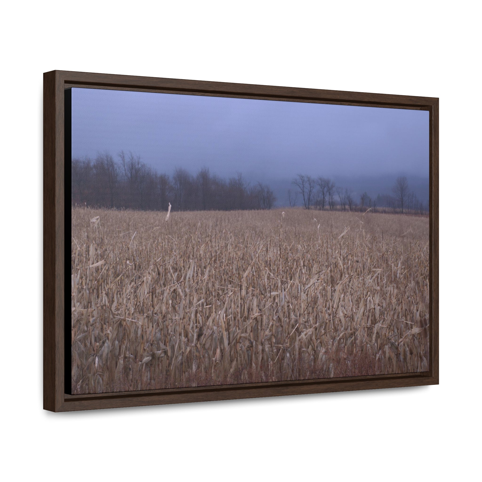 In Winter, In the County of my Birth -- Gallery Canvas Wraps, Horizontal Frame