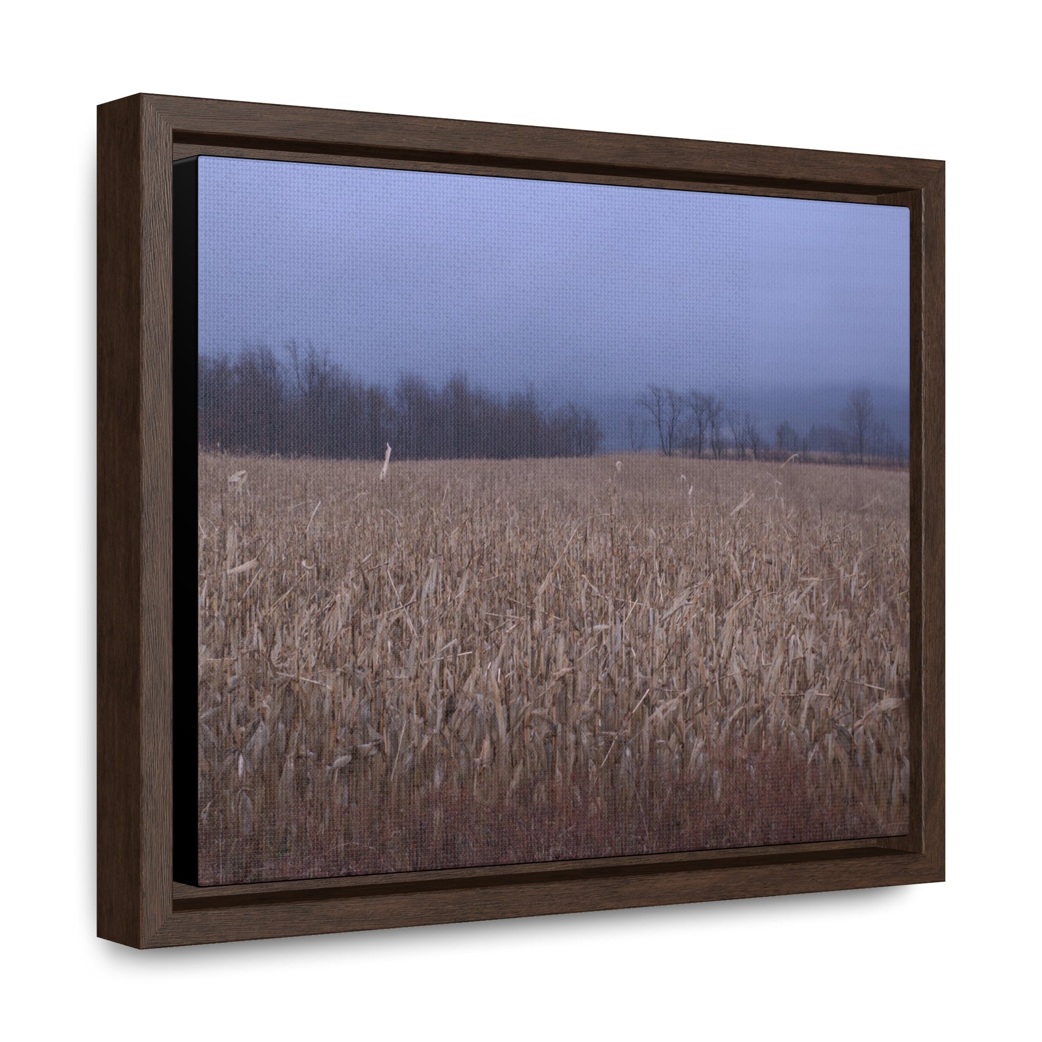 In Winter, In the County of my Birth -- Gallery Canvas Wraps, Horizontal Frame