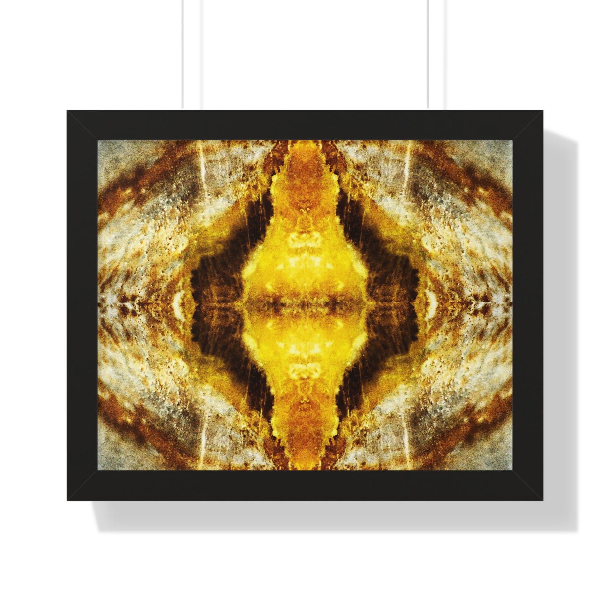 Antimatter Blast - Framed Horizontal Poster