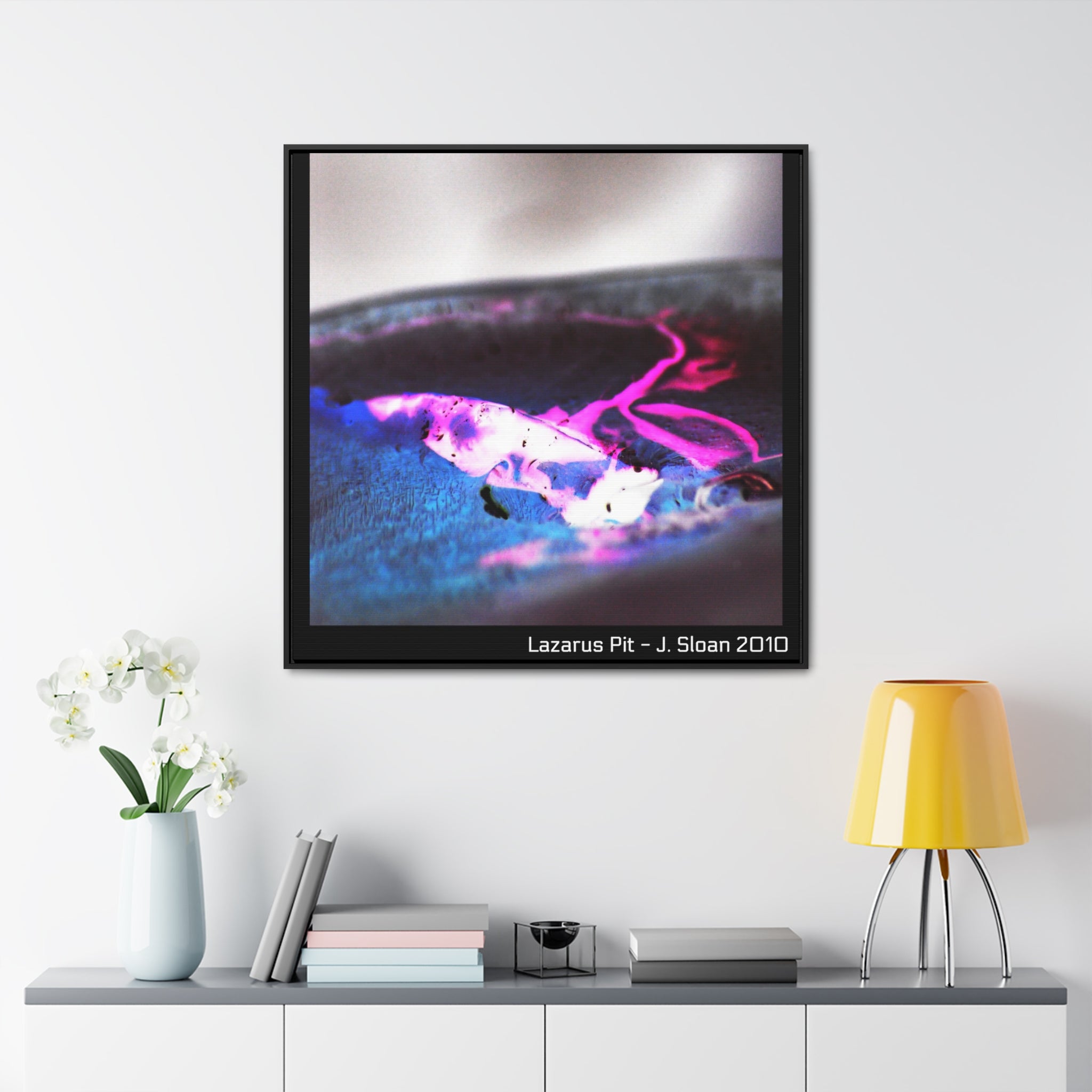 Lazarus Pit - Gallery Canvas Wraps, Square Frame