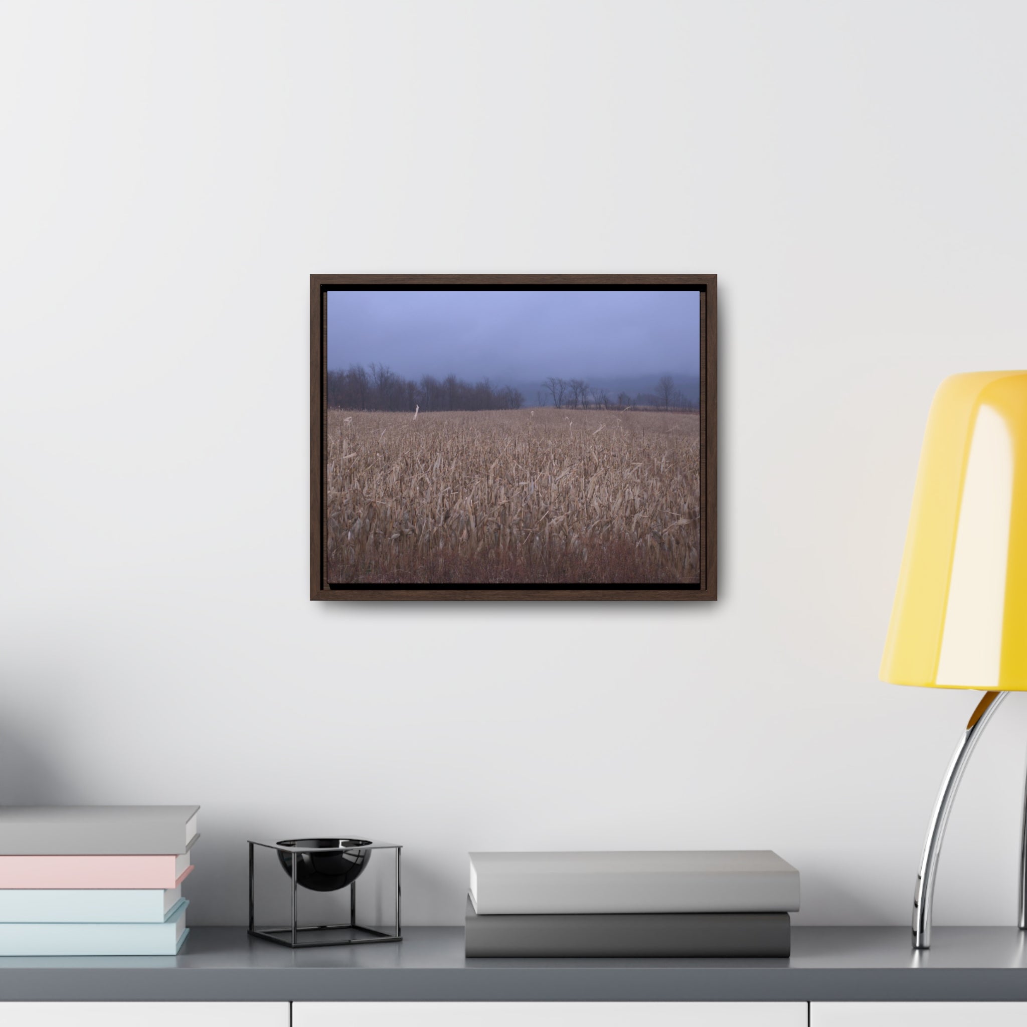 In Winter, In the County of my Birth -- Gallery Canvas Wraps, Horizontal Frame