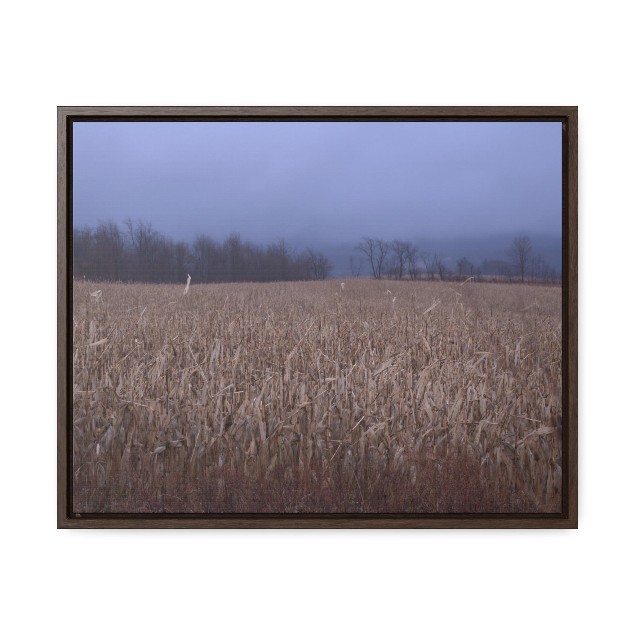 In Winter, In the County of my Birth -- Gallery Canvas Wraps, Horizontal Frame