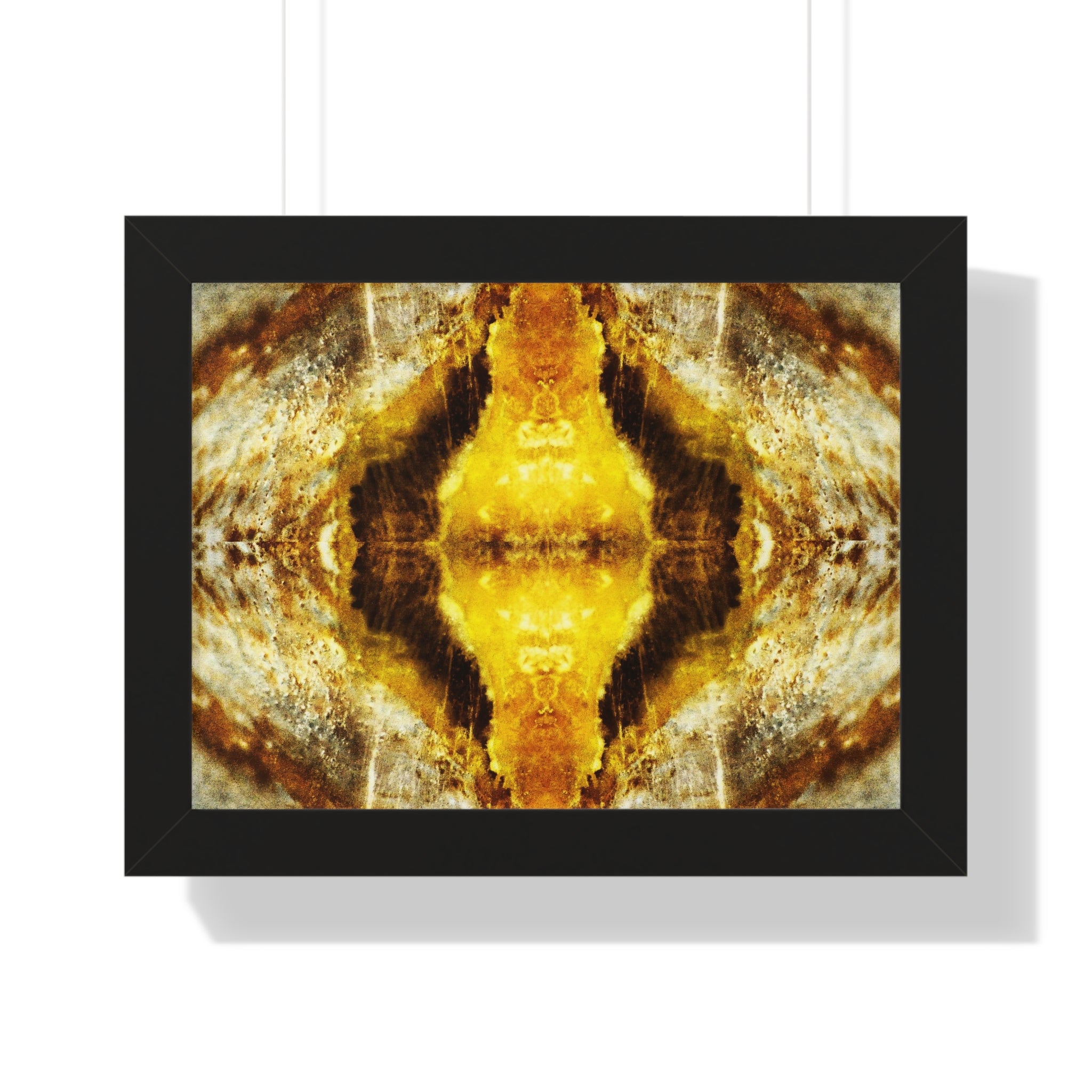 Antimatter Blast - Framed Horizontal Poster