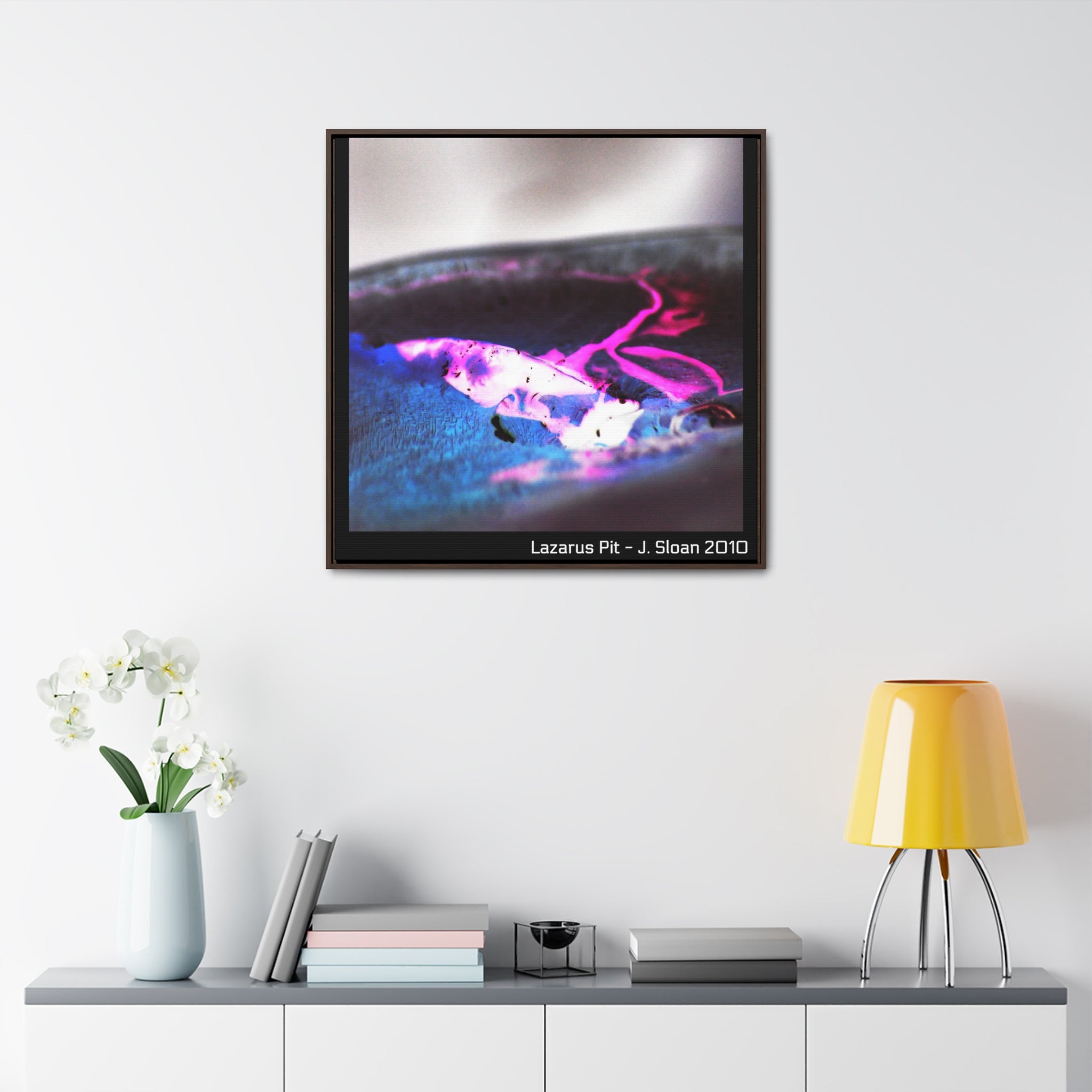 Lazarus Pit - Gallery Canvas Wraps, Square Frame