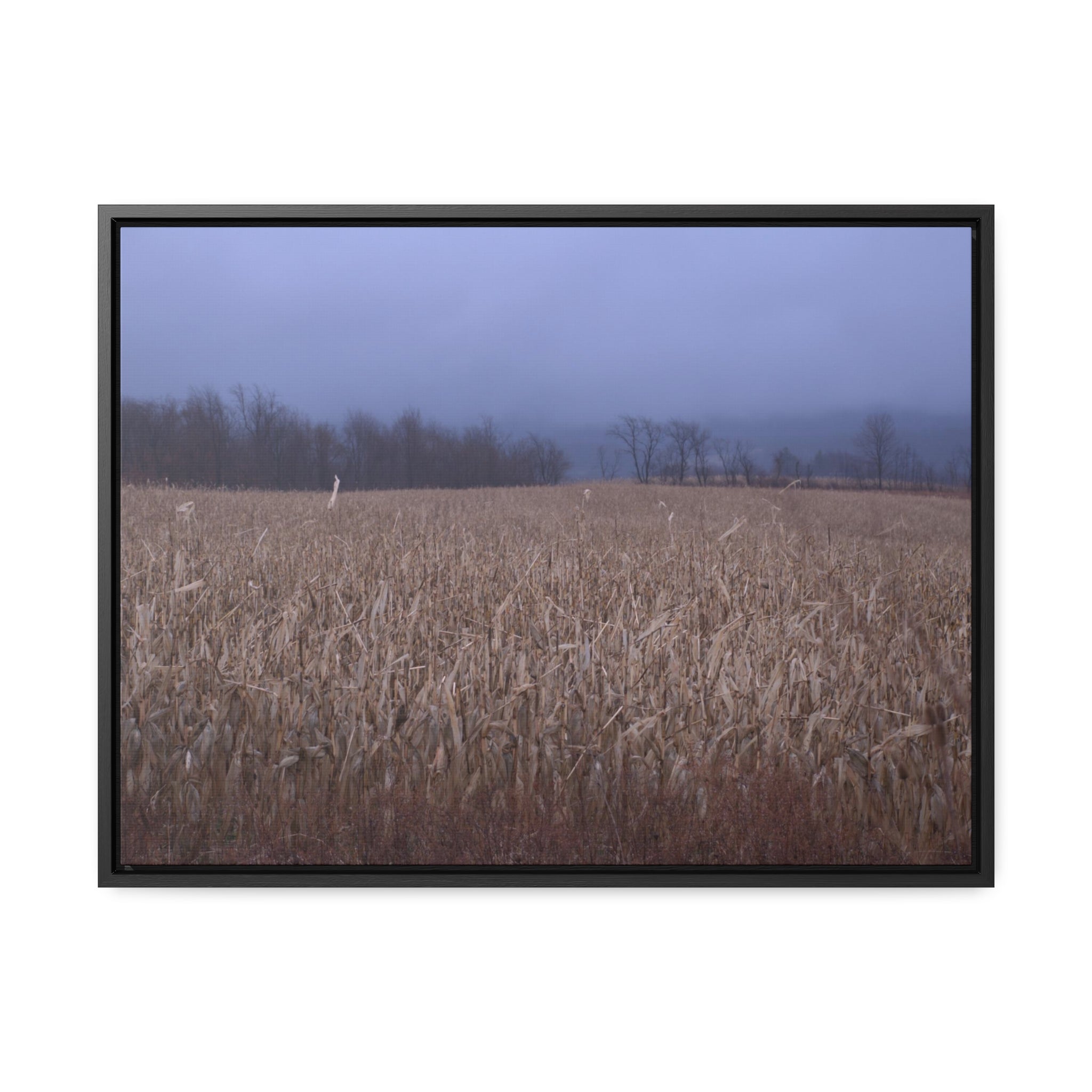 In Winter, In the County of my Birth -- Gallery Canvas Wraps, Horizontal Frame