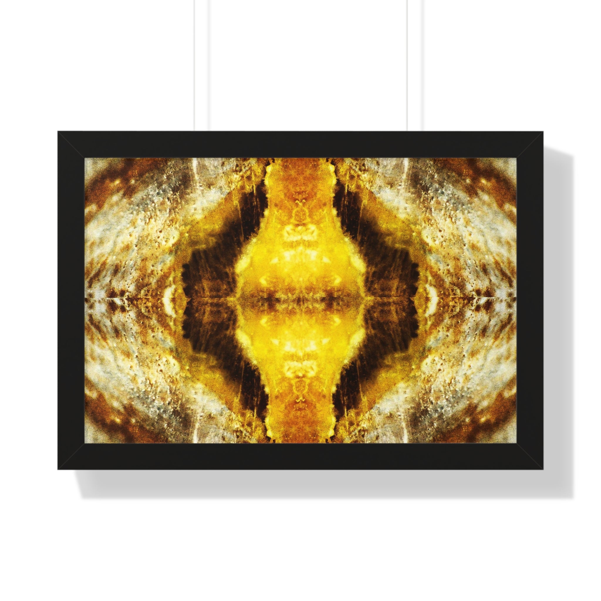 Antimatter Blast - Framed Horizontal Poster