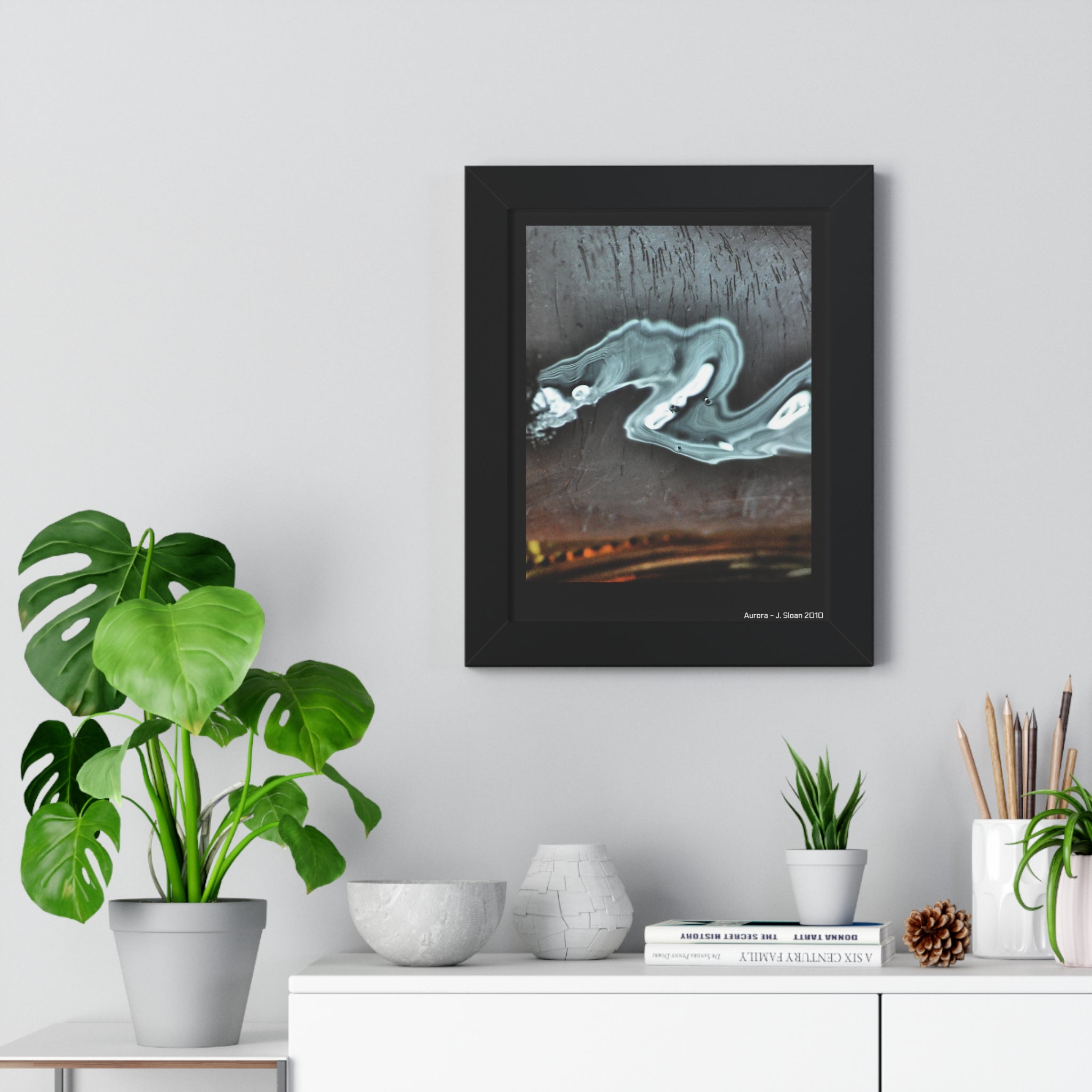 Aurora - Framed Vertical Poster