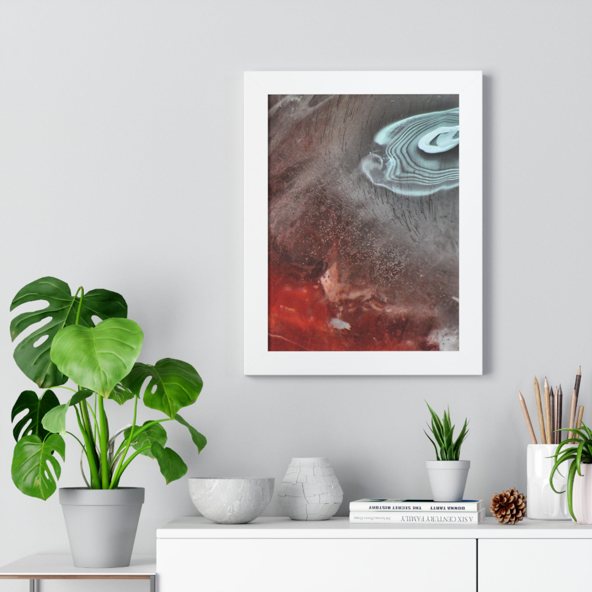 Anomaly - Framed Vertical Poster