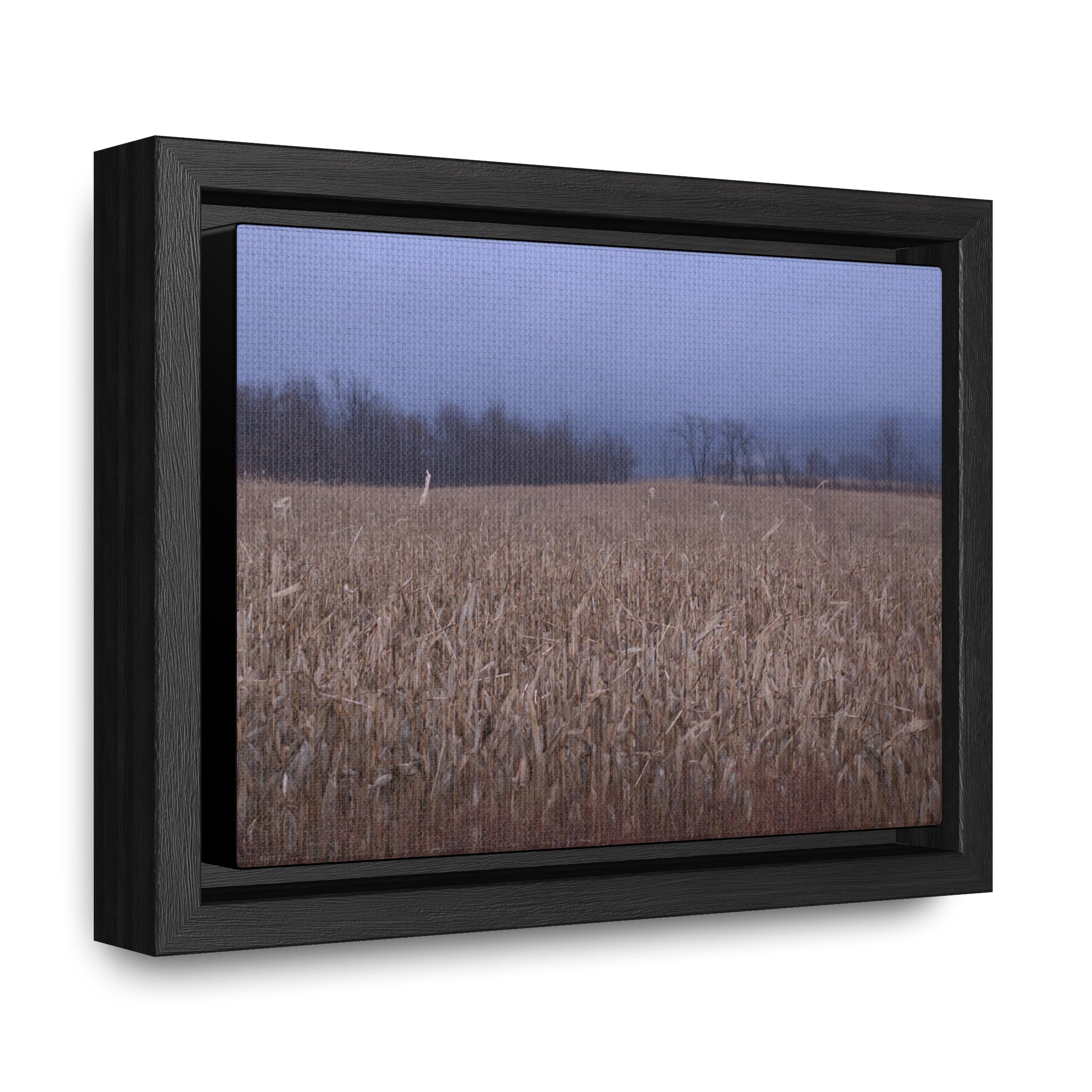 In Winter, In the County of my Birth -- Gallery Canvas Wraps, Horizontal Frame