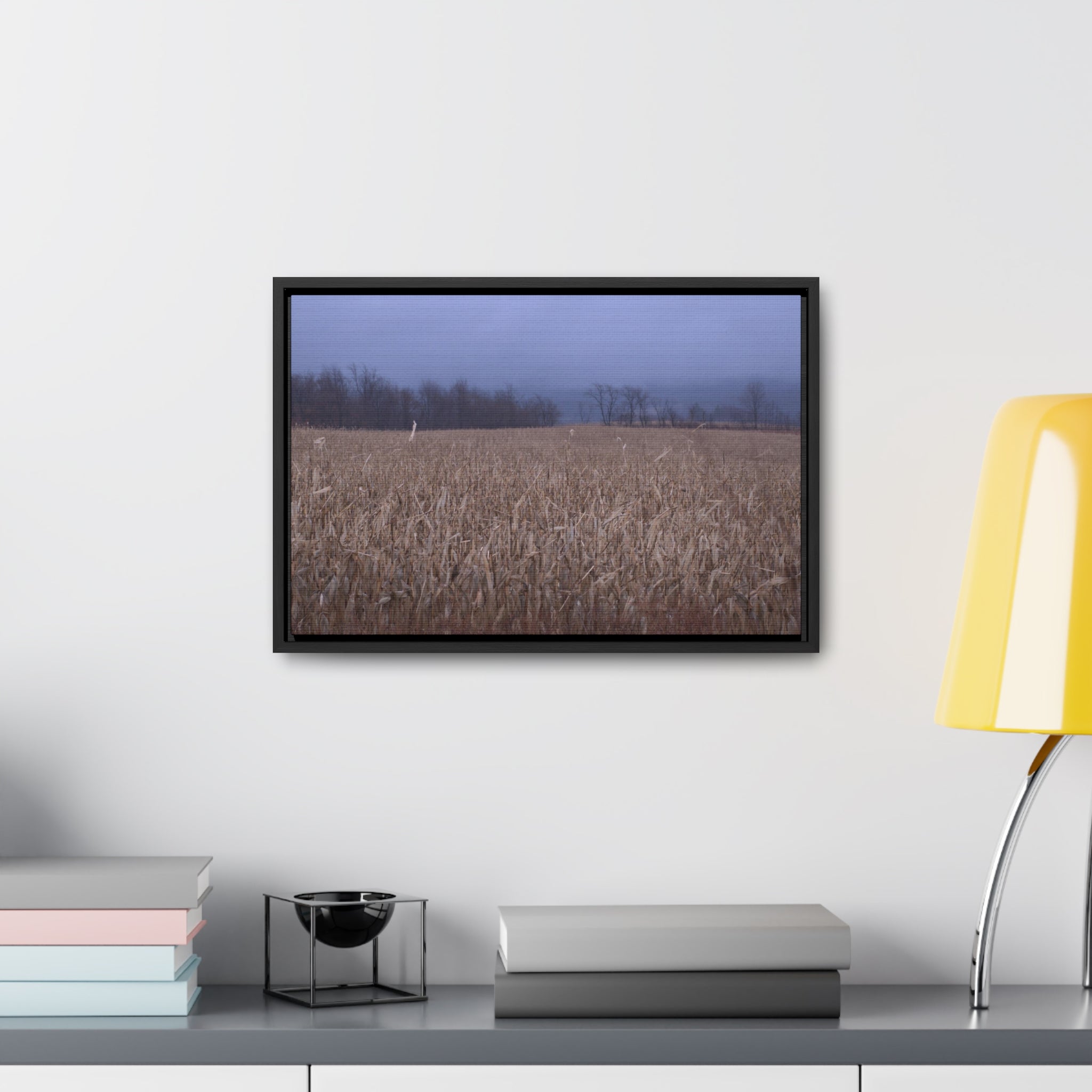 In Winter, In the County of my Birth -- Gallery Canvas Wraps, Horizontal Frame