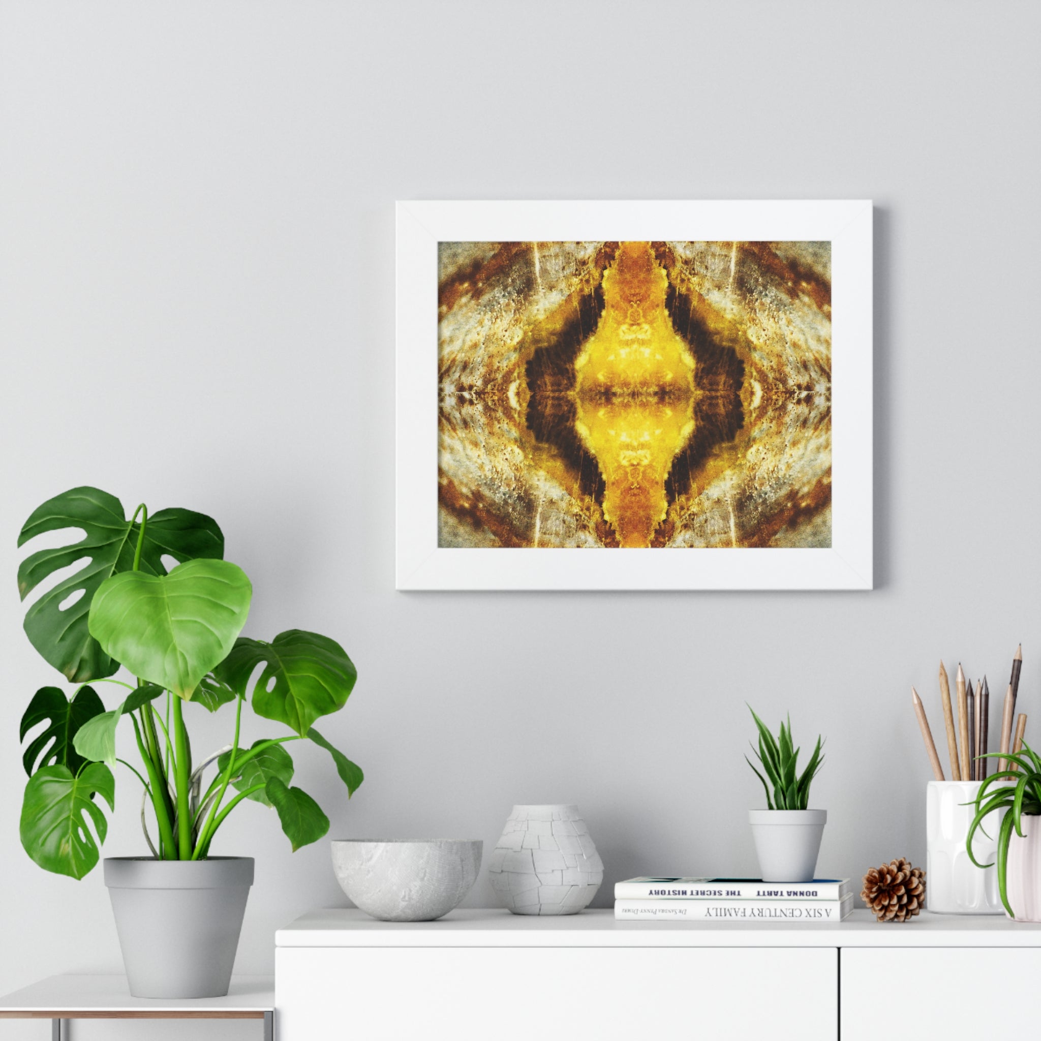 Antimatter Blast - Framed Horizontal Poster