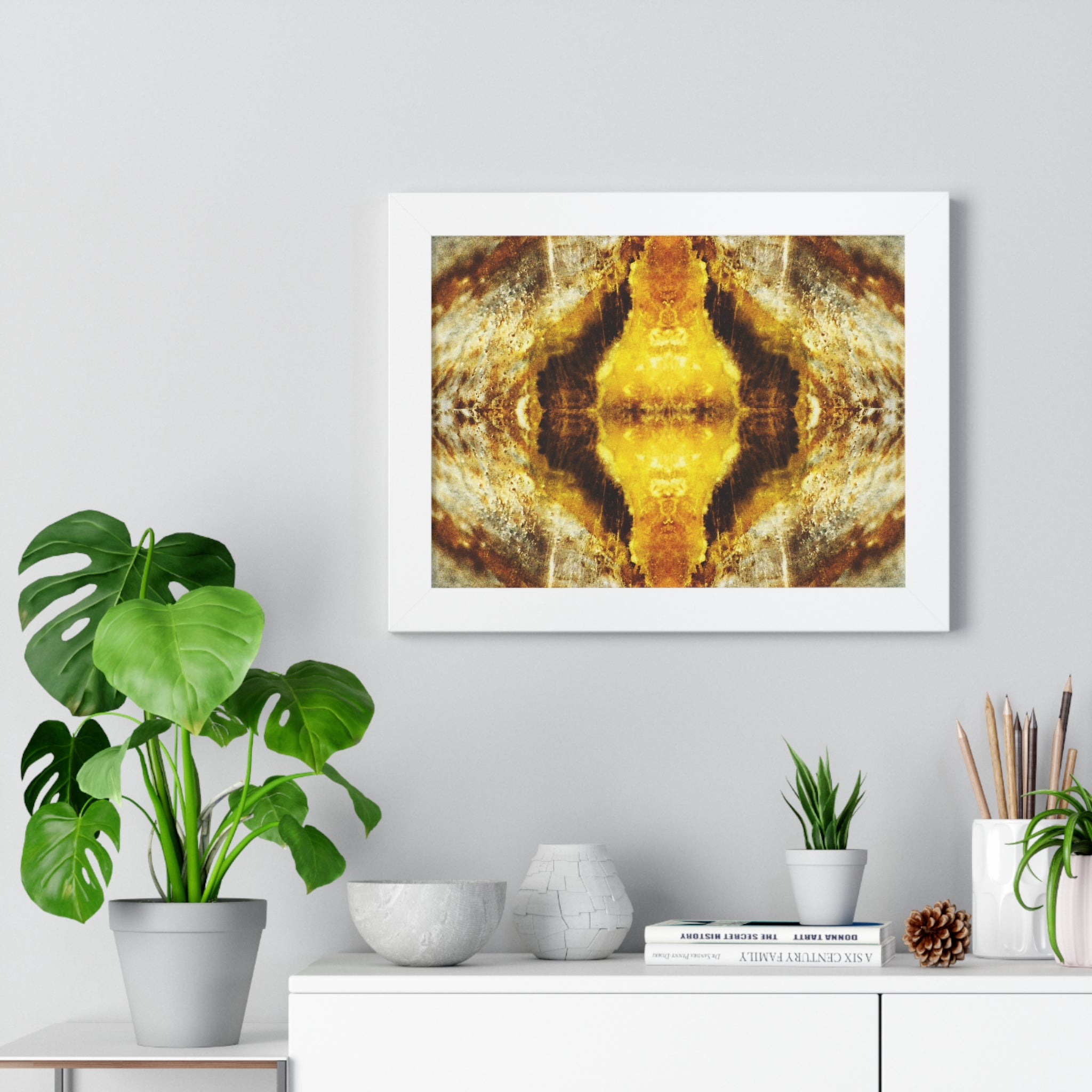 Antimatter Blast - Framed Horizontal Poster