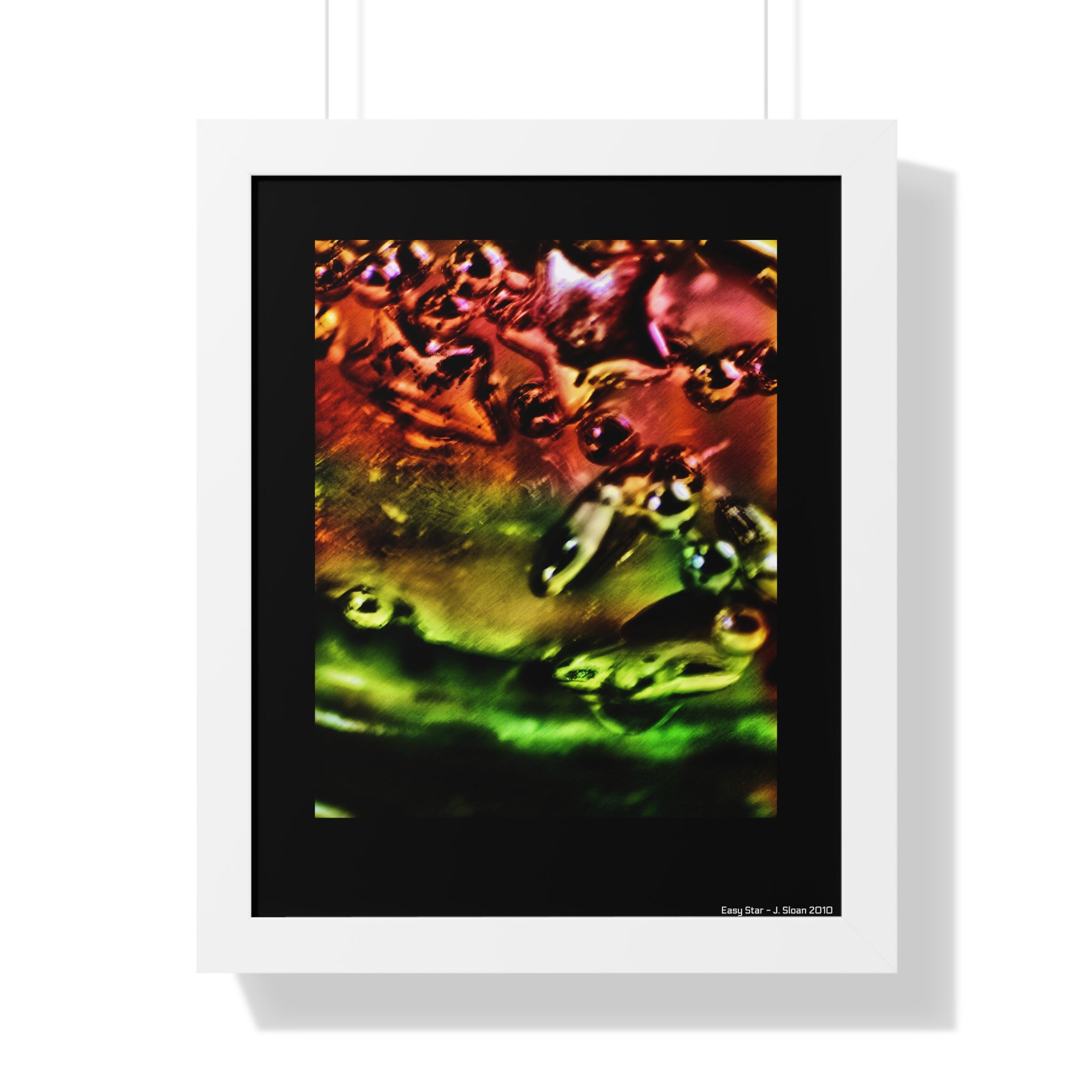 Easy Star - Framed Vertical Poster