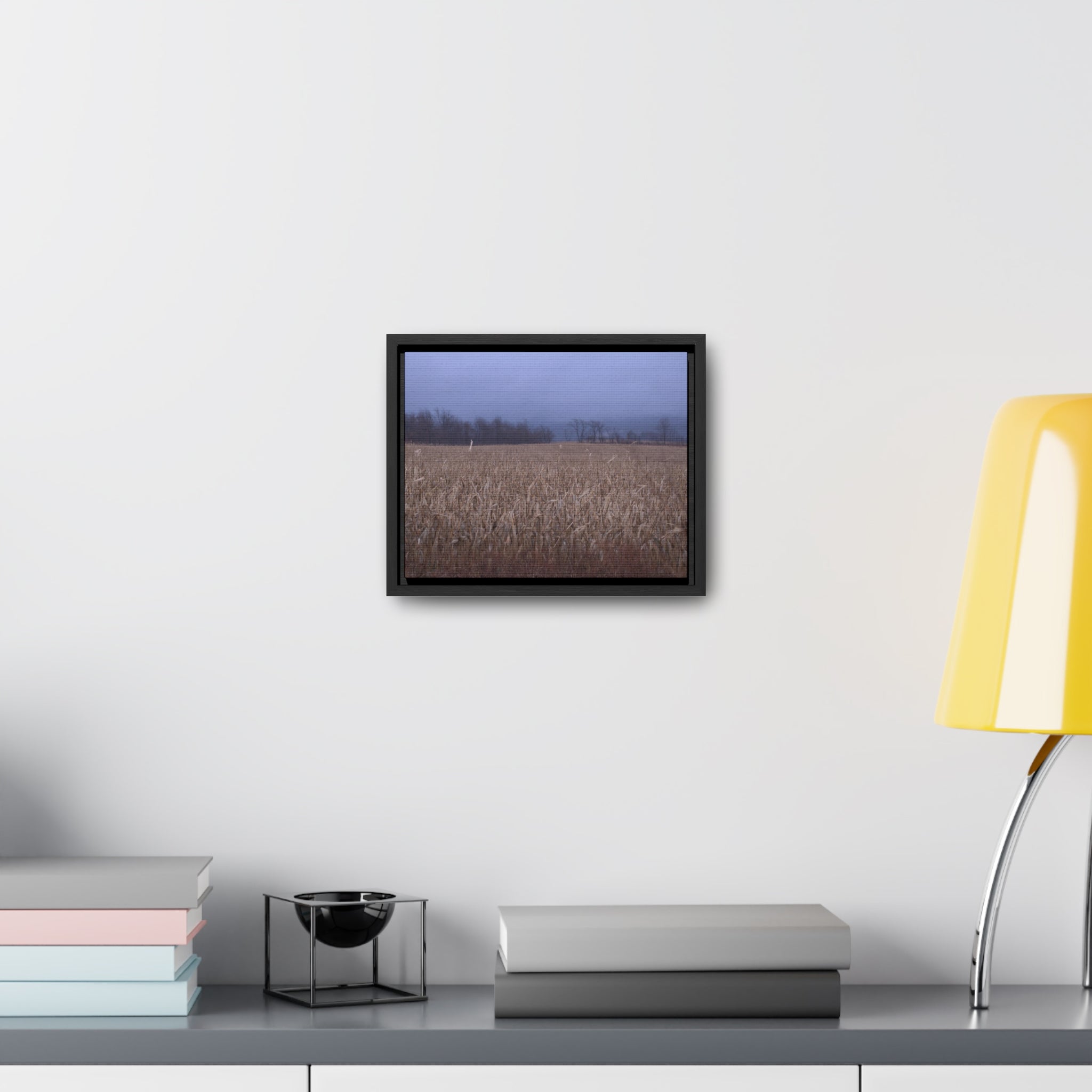 In Winter, In the County of my Birth -- Gallery Canvas Wraps, Horizontal Frame